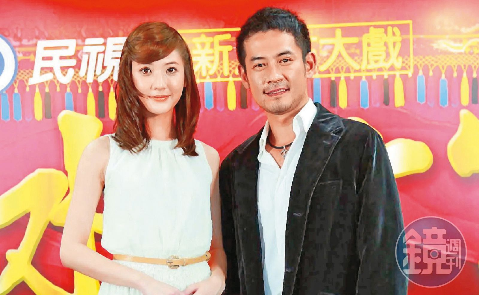 林逸欣與柯叔元有14歲年齡差，傳出花邊時男方澄清已離婚，兩人僅是朋友。（資料照）