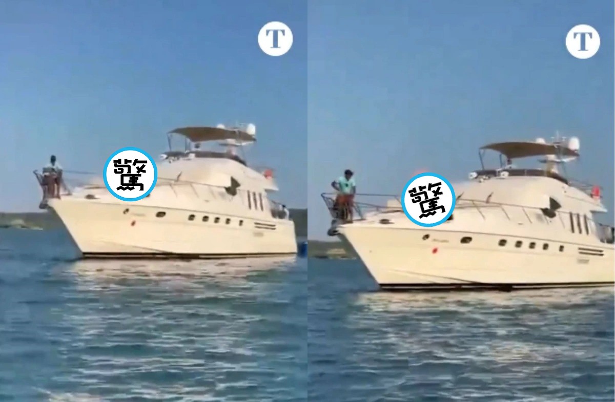 天堂島也是鬼島！男女搭遊艇瘋狂「船震」，眾鄉民圍觀活春宮。（翻自《Otempo》）