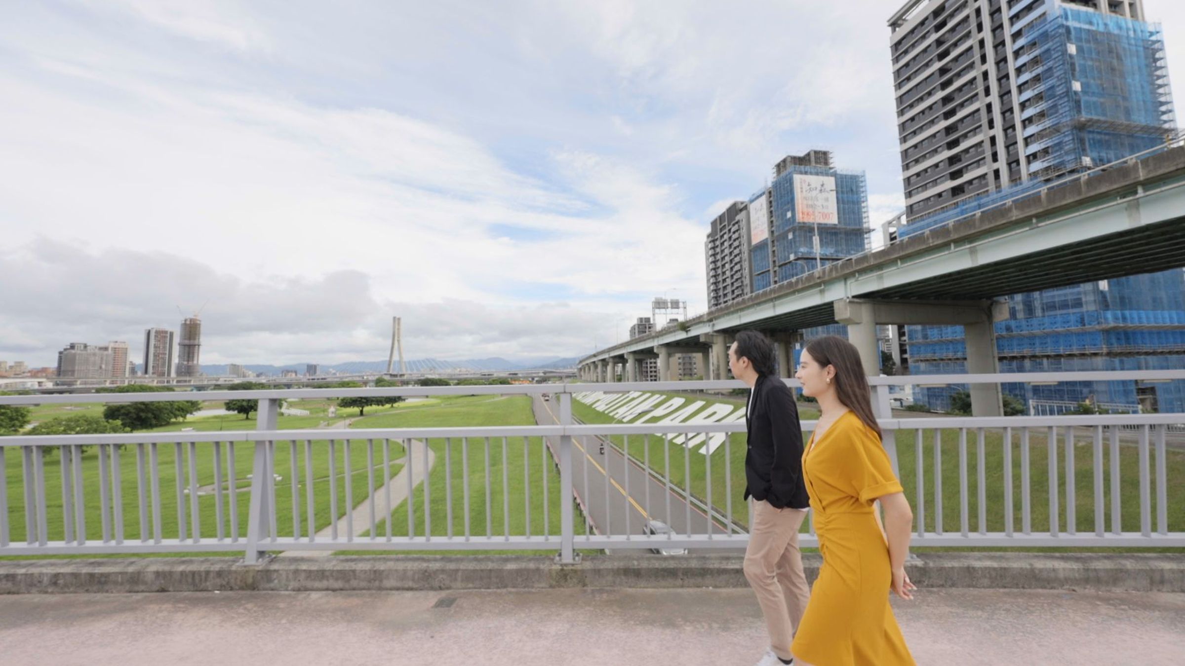 大都會公園綠意無限，對居住品質也是一大利多。