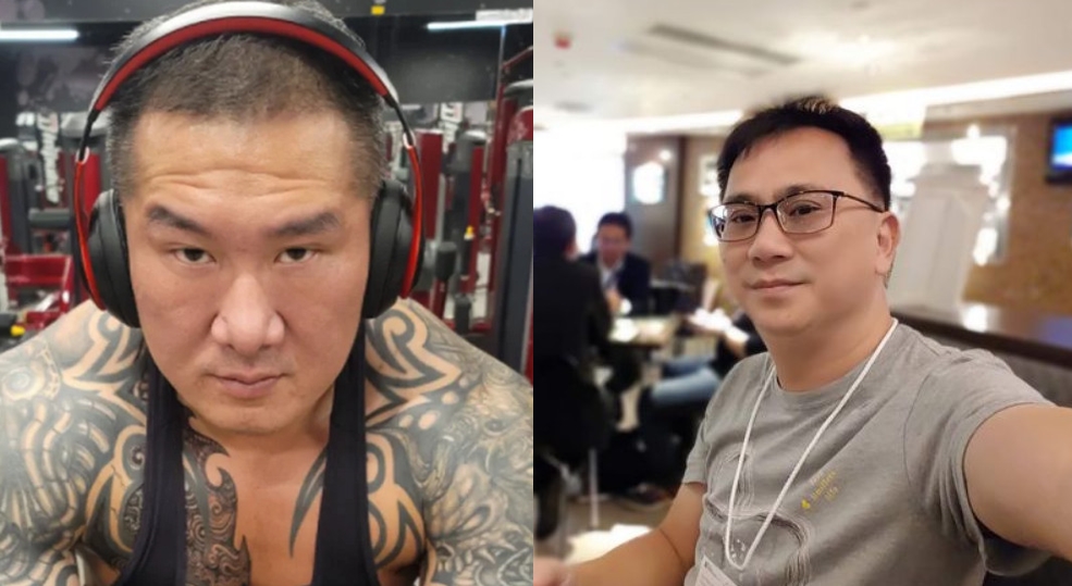 館長不滿486先生說他財務出問題而狂飆髒話，486先生則發文回擊。（翻攝臉書飆捍粉絲團、陳延昶臉書）