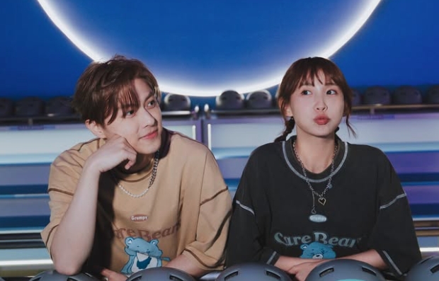 藝人邱勝翊（左）與江瑋琳（右）捲入侵害配偶權官司，士林地院裁定兩人須連帶賠償范姜彥豐 100 萬元。（翻攝自instagram／meigo.c）