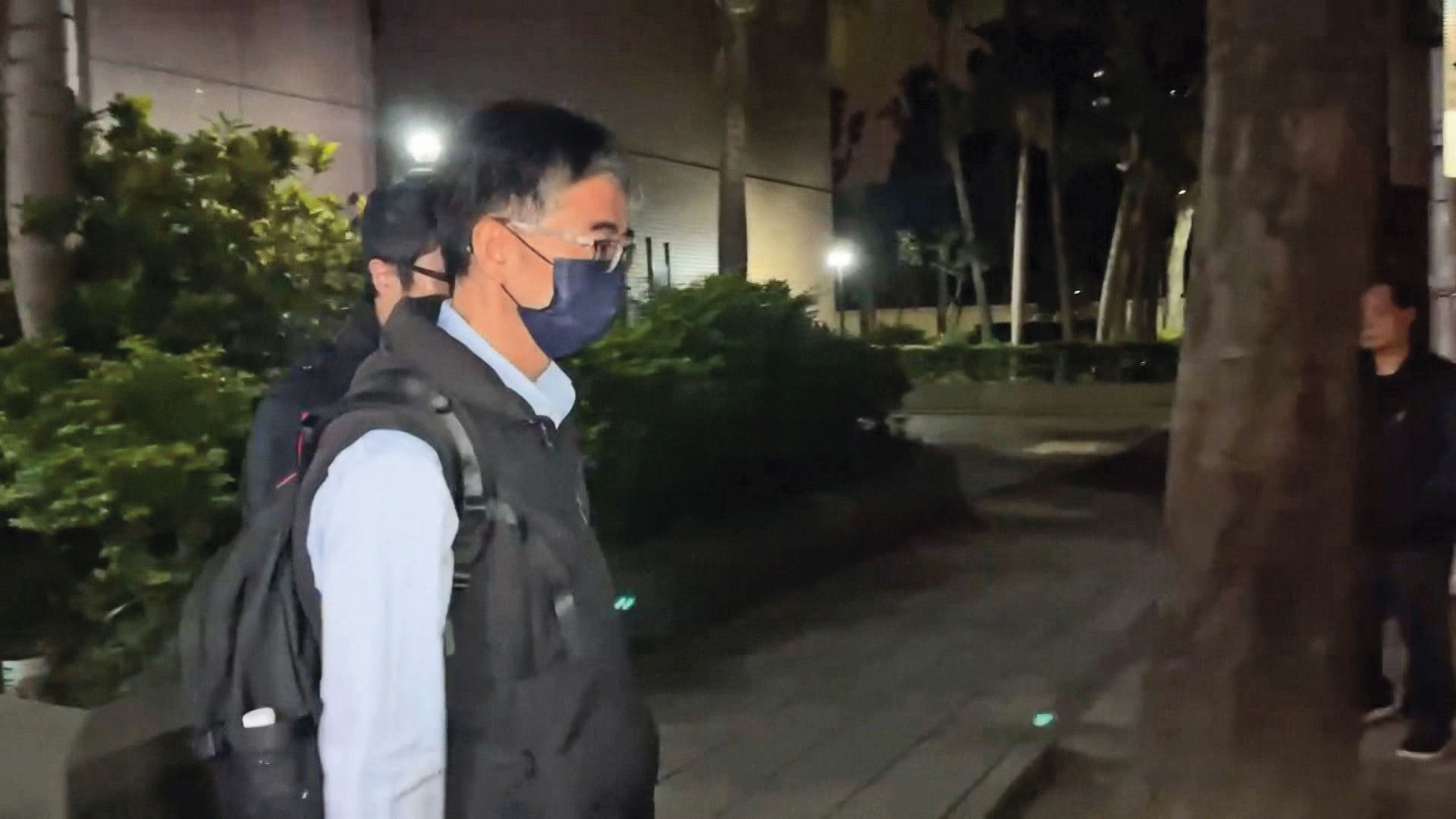 世曦工程港灣工程部經理陳建中遭約談後請回。(鏡新聞提供)