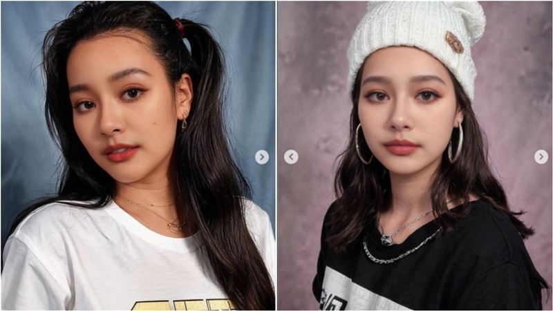 王思佳玩AI,神似Lisa。(翻攝自王思佳IG)