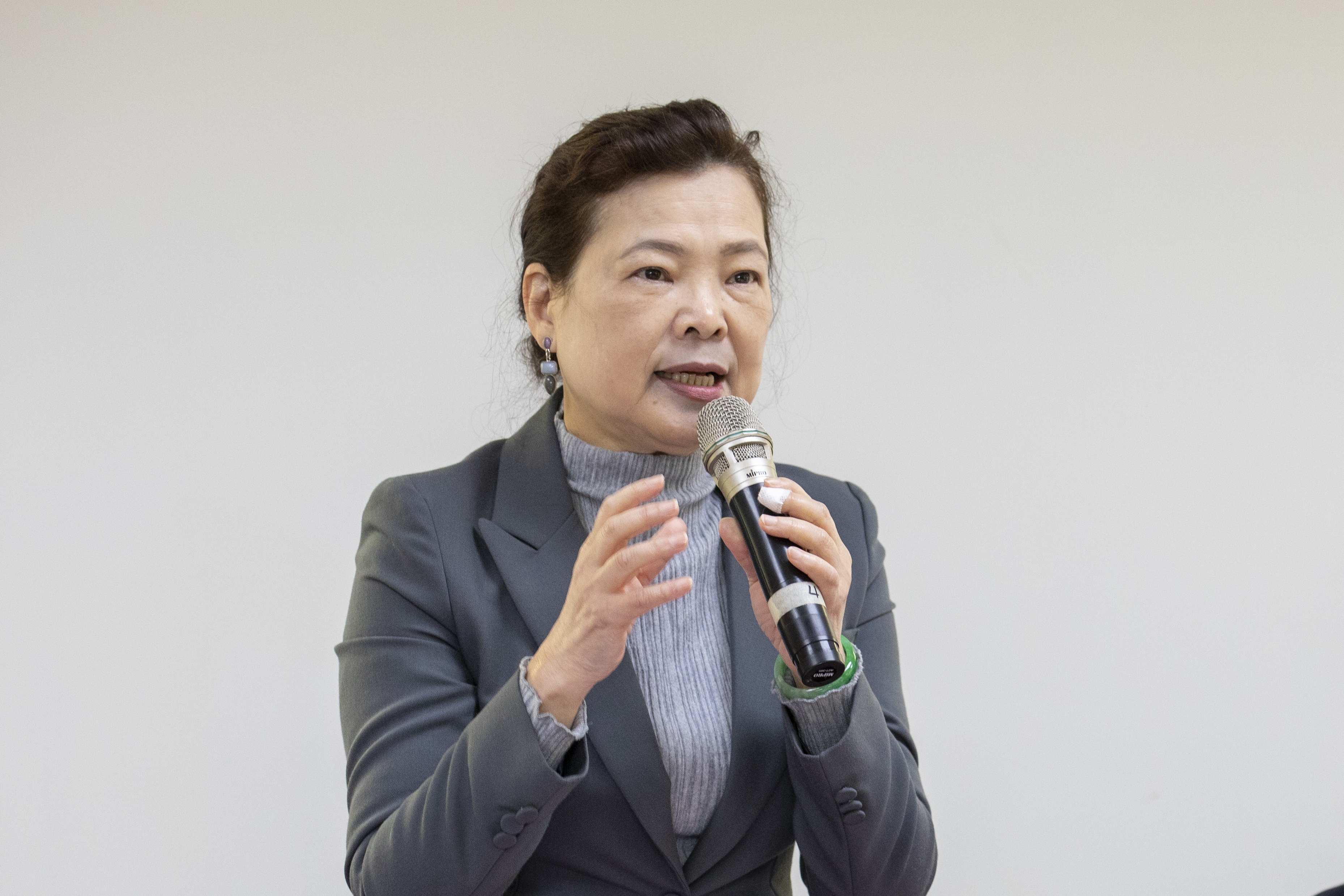 經濟部長王美花針對李鴻源道歉一事，表示還他們一個公道是最重要的。（本刊資料照）