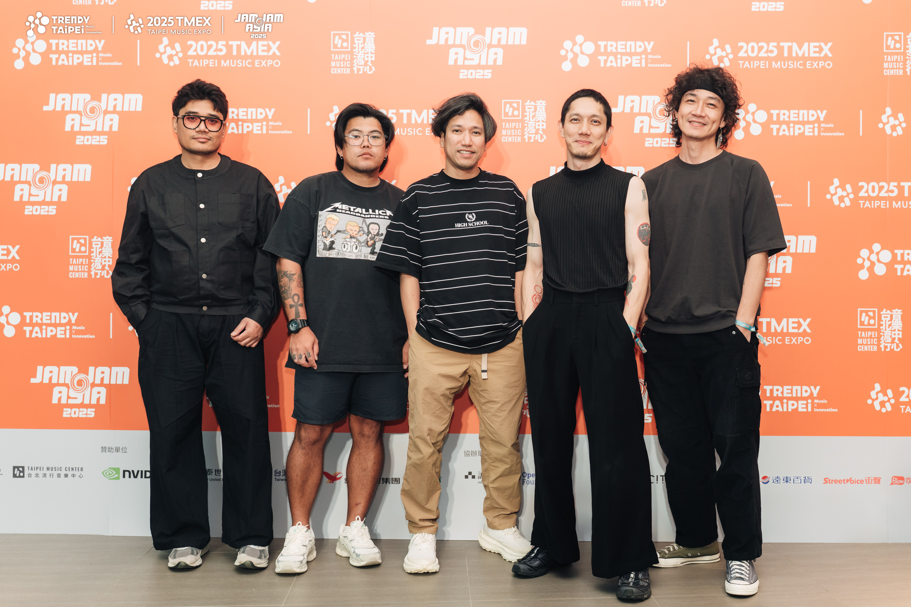泰團Potato是首度來台演出。（臺北流行音樂中心提供）