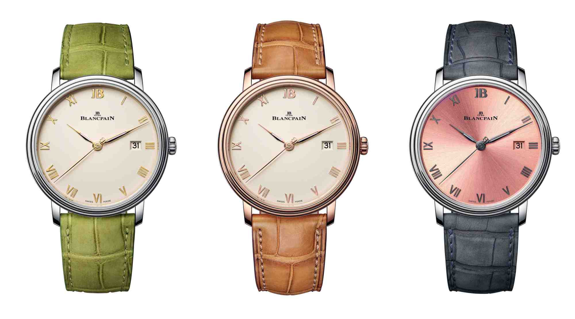 寶珀 BLANCPAIN 「台北101」限時專賣店日前開幕,並進行最新 38mm Villeret Ultraplate 系列超薄腕錶的全球首發。