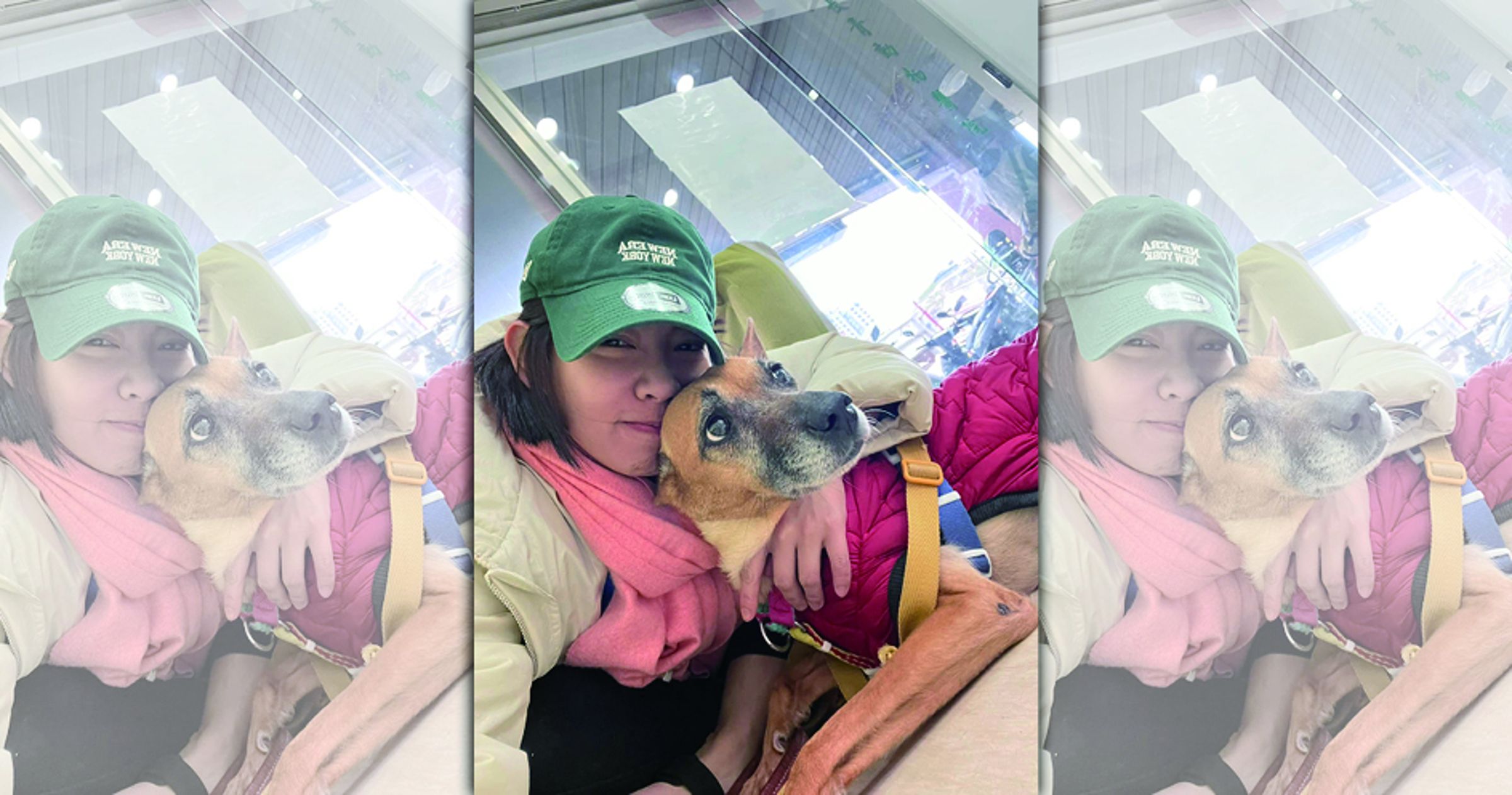 米可白愛犬生病,讓她忍不住情緒波動。(翻攝自米可白臉書)