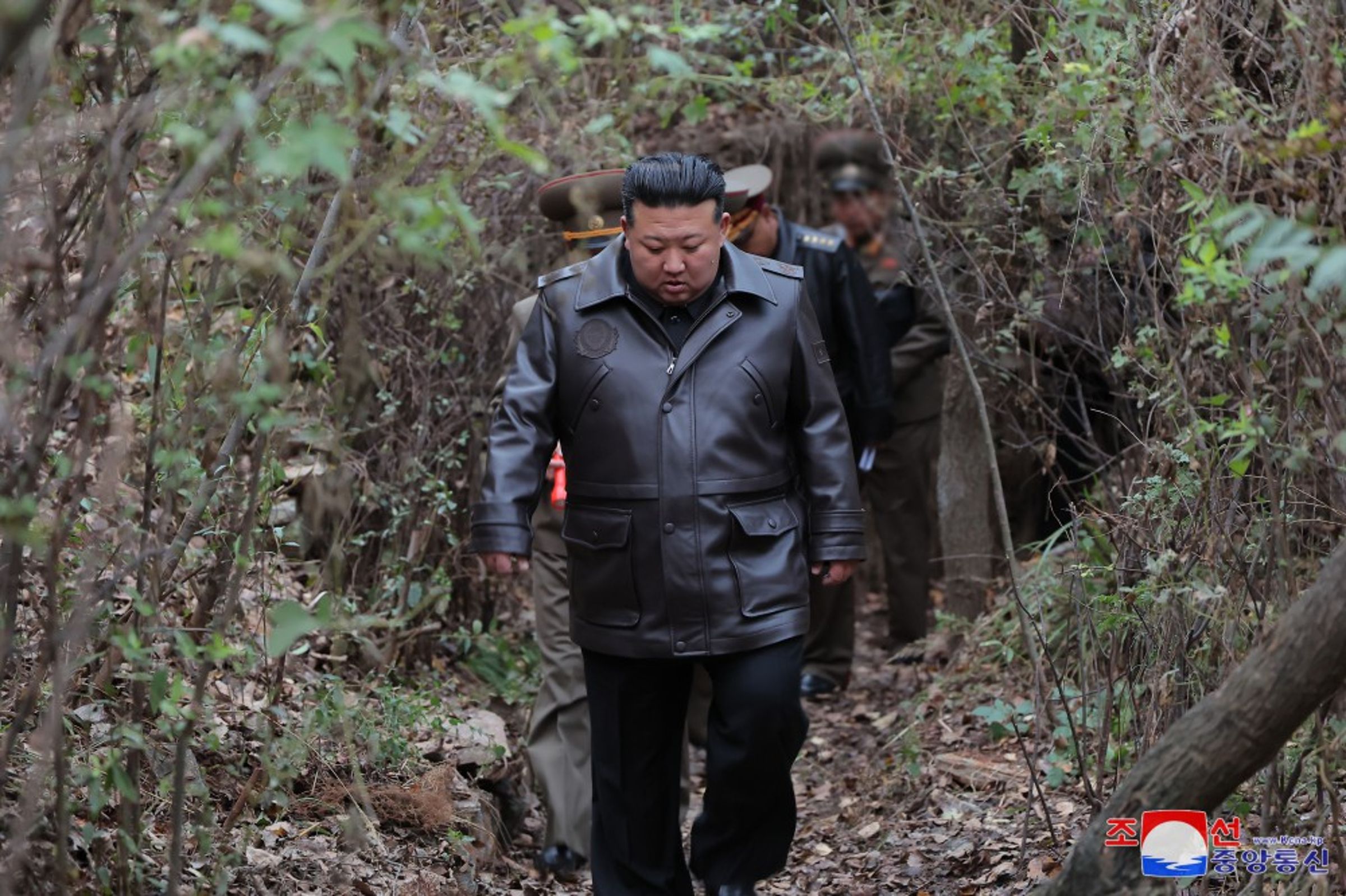 最高領導人金正恩宣布南韓是「敵國」後,北韓近期動作頻頻。(翻攝自朝中社)