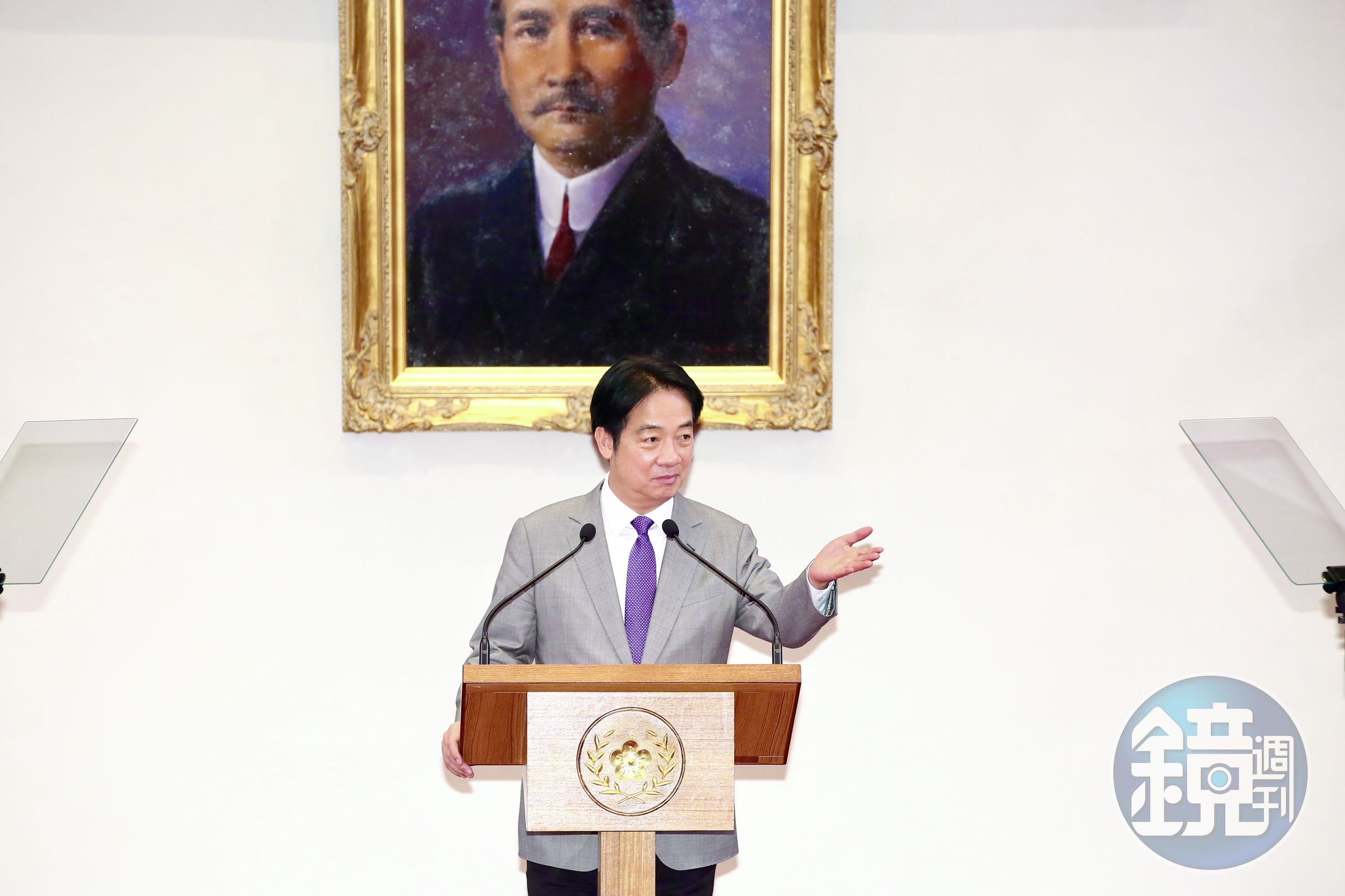 美國官員表示，賴清德說「暫時性稅率」是準確的。