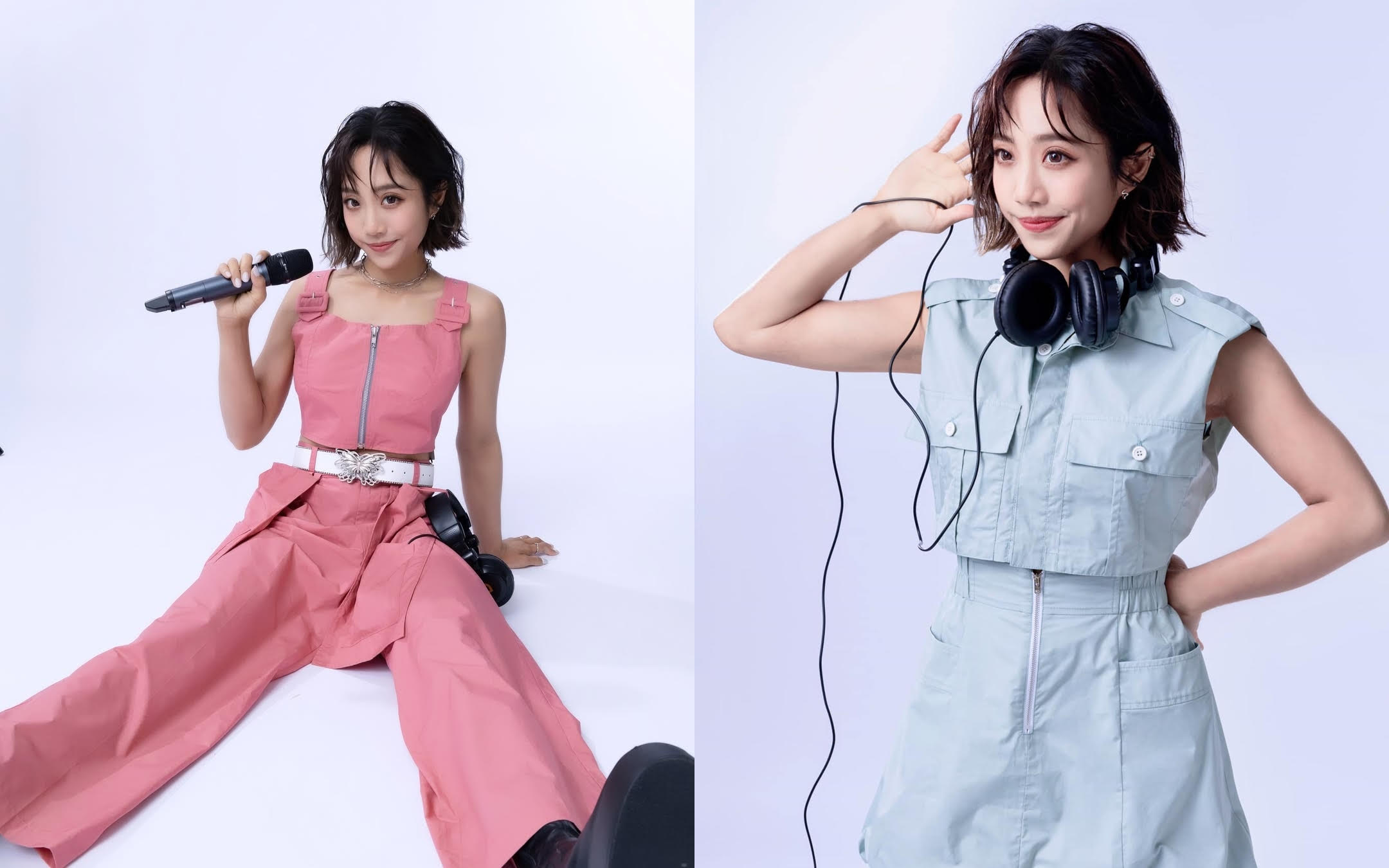 歌手蔡佩軒透露之前去醫院做檢查，戴著口罩準備脫衣時竟被護理師認出來，並索討簽名。（翻攝IG@ariel_tsai、臉書@蔡佩軒 Ariel Tsai）