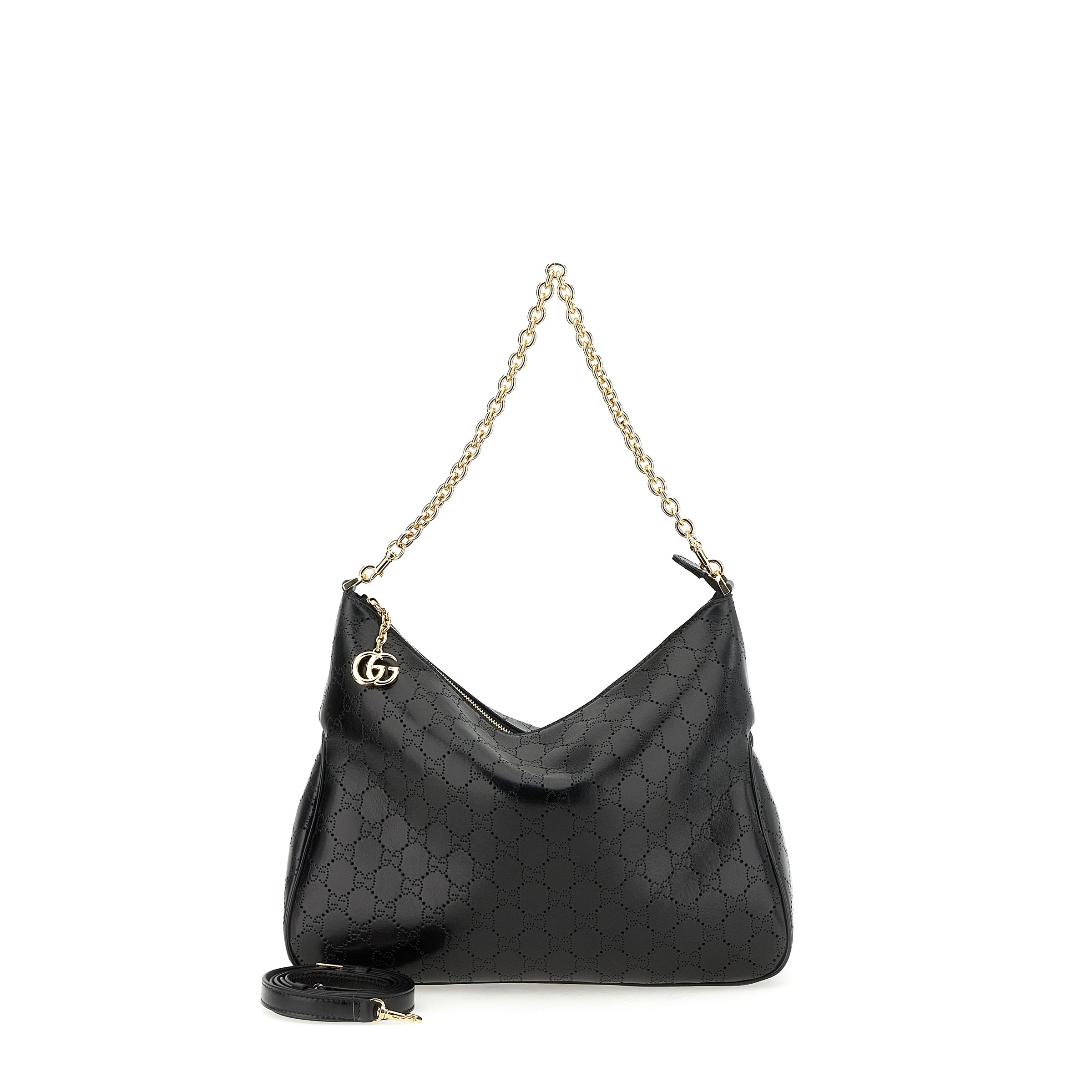 Lady Lunetta Chain小牛皮(中型)。NT$93,400(古馳提供)