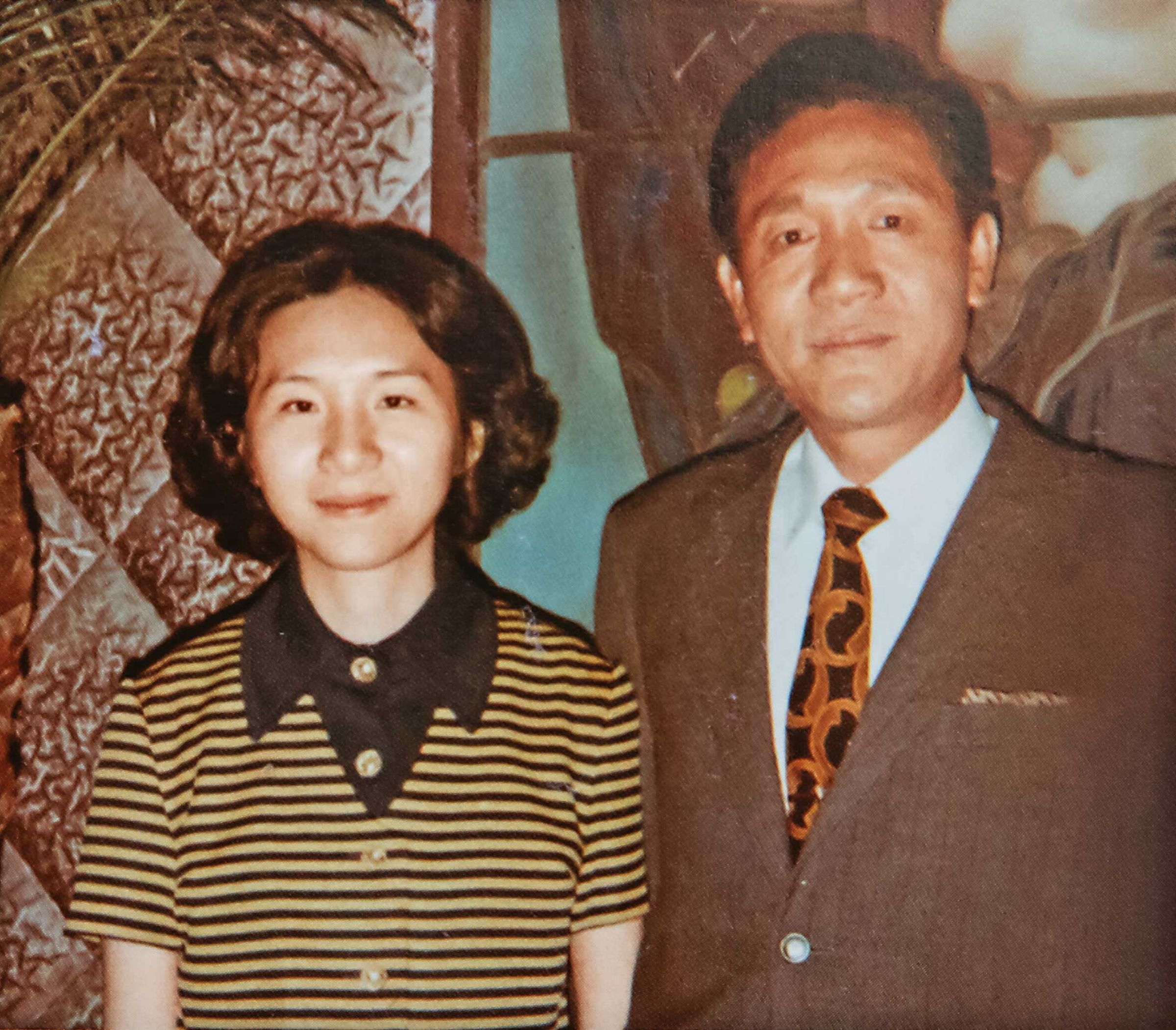 侯翠杏（左）是侯政廷（右）的掌上明珠，身為長女卻不接班。（侯翠杏提供）