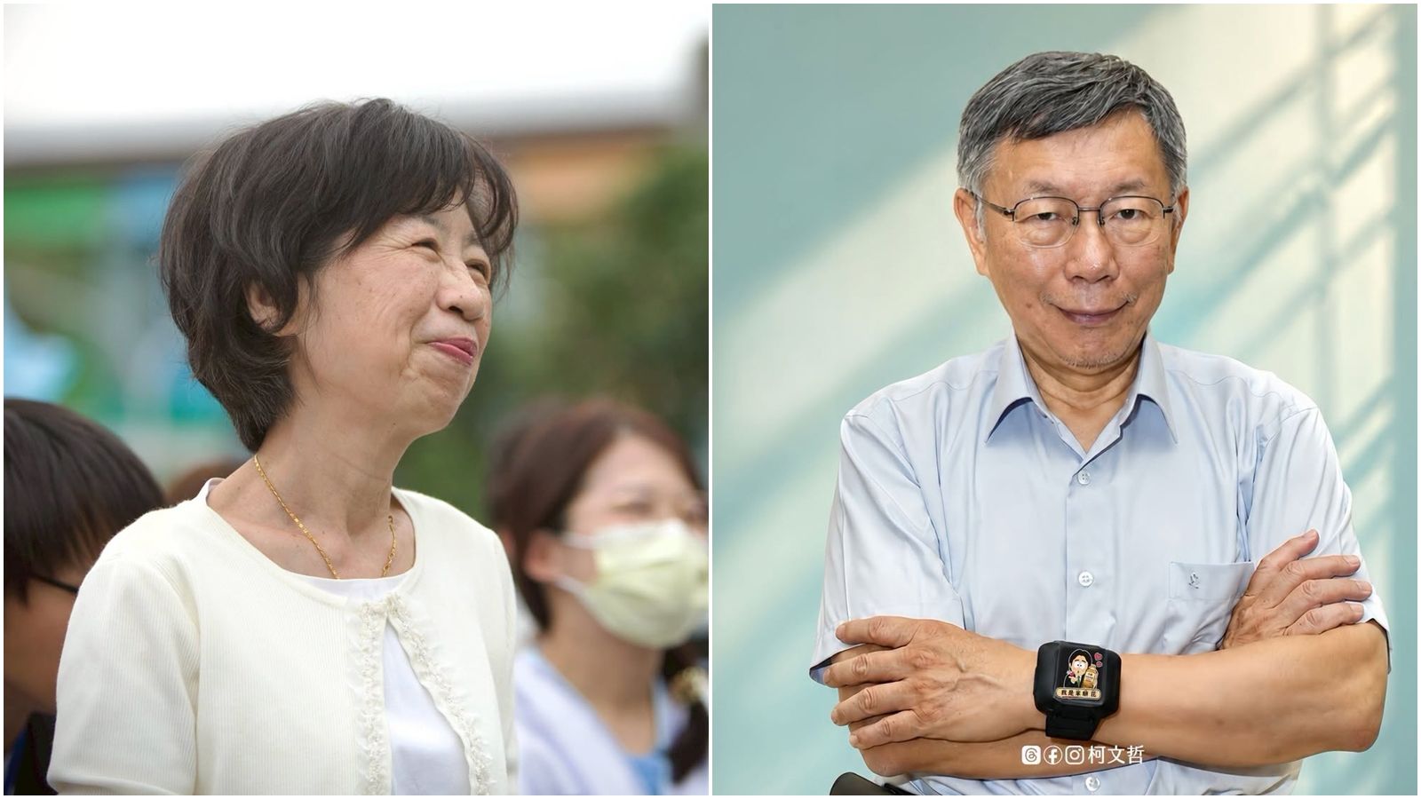 狂曬柯文哲電子手環形象照 陳佩琪嗨喊太帥「每張都好看」:清清白白