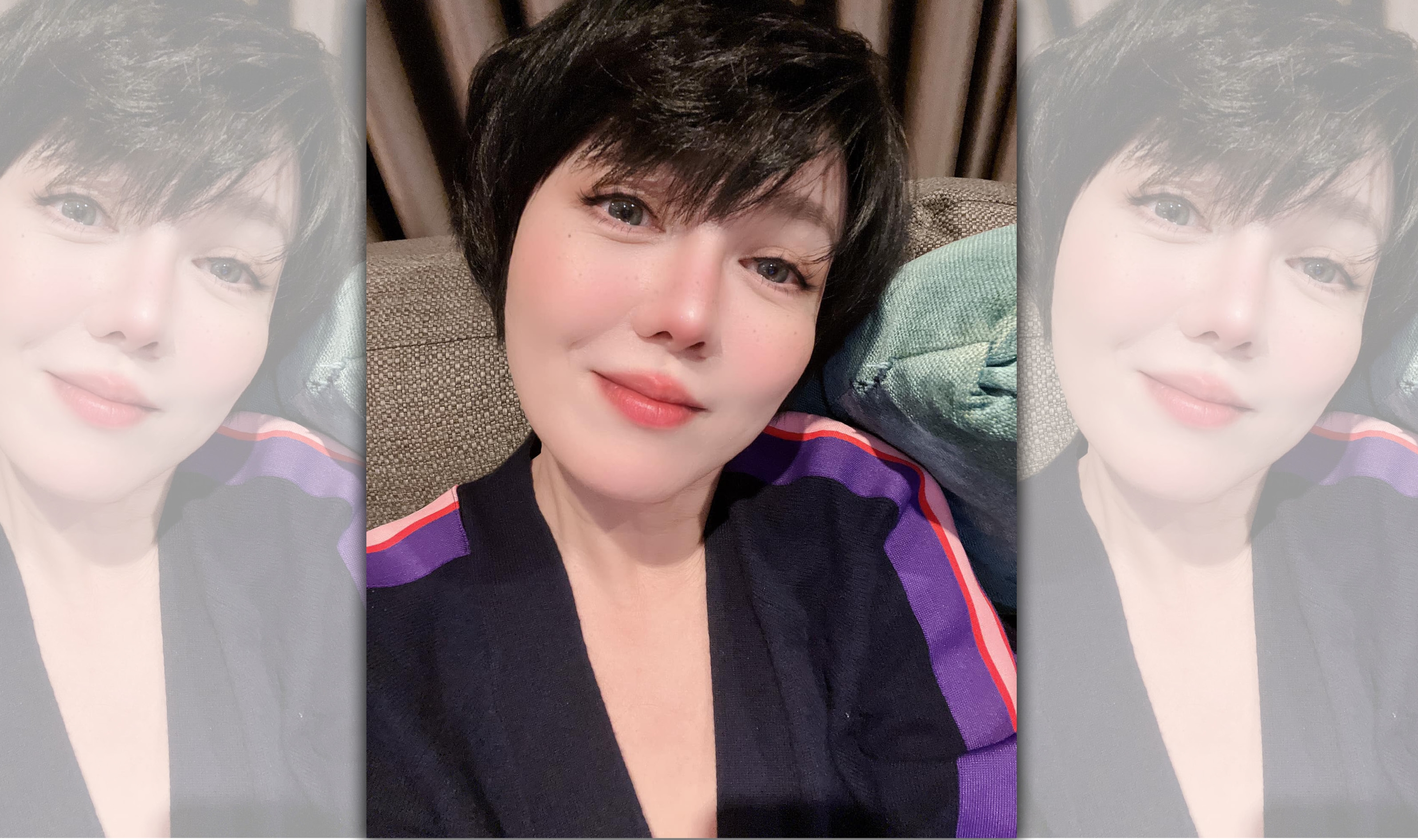 苗可麗為了照顧癌父停工，她坦言推掉戲約一定不安但不後悔。（翻攝苗可麗臉書）