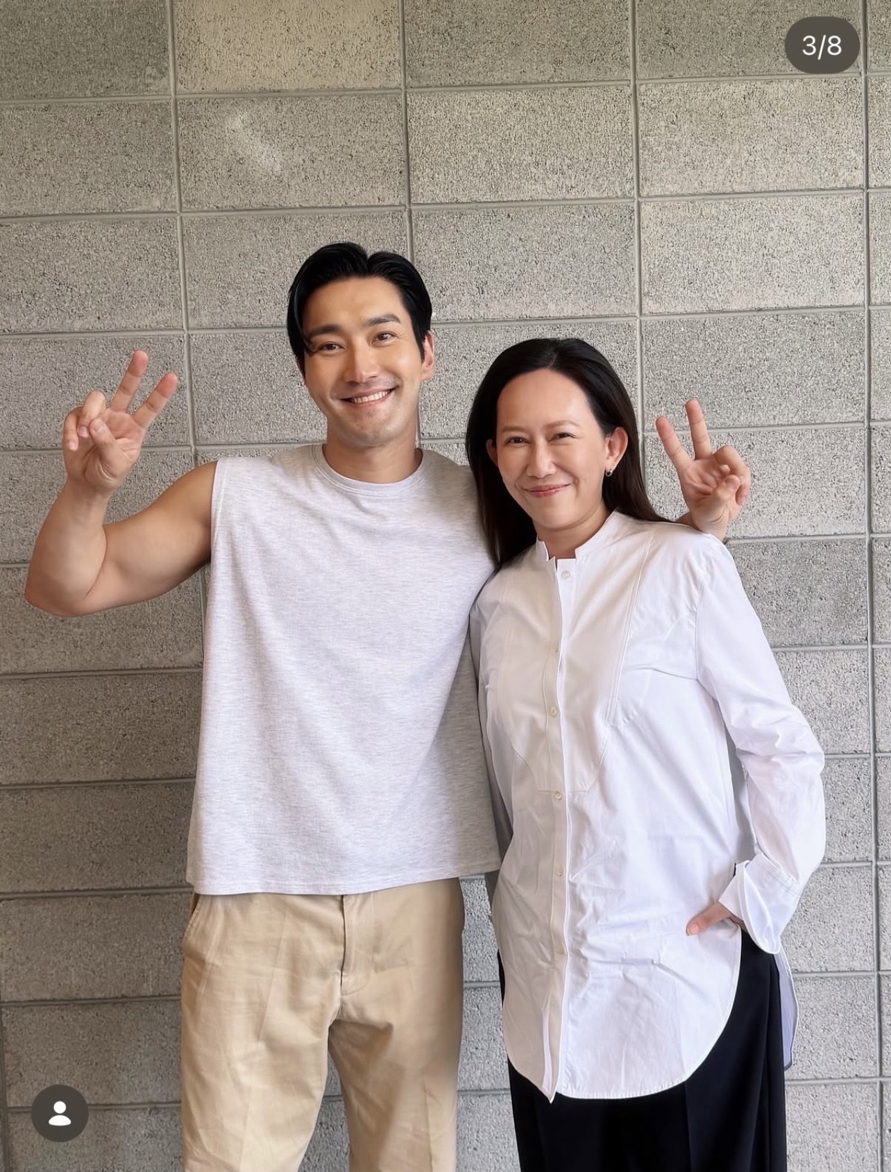 除了導演與表演老師，瑪菲司也在文中感謝合作演員始源。（圖／翻攝Halo_mavis IG提供）