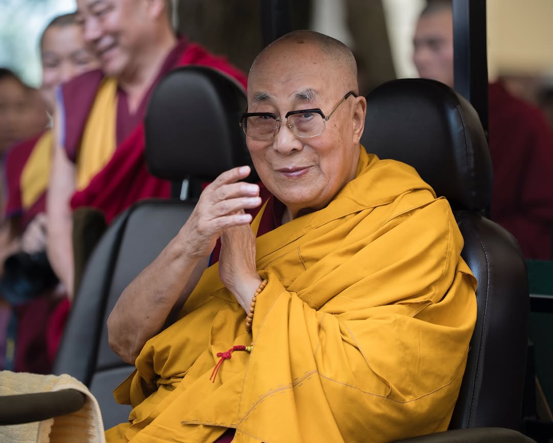 藏傳佛教最高領袖達賴喇嘛即將於7月6日迎來90歲生日。（翻攝自dalailama IG）