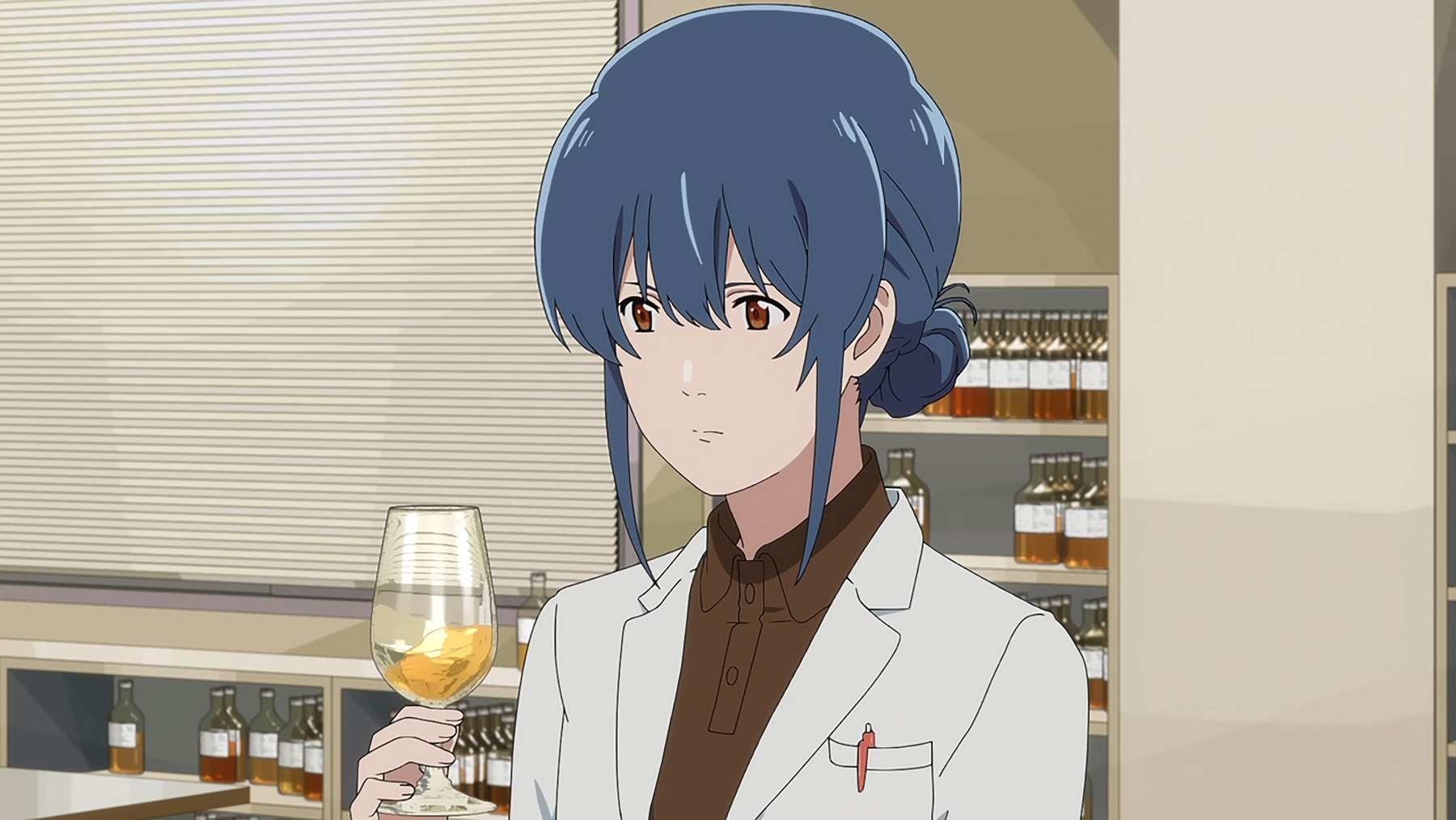 《歡迎來到駒田蒸餾所》中細膩描繪威士忌的細節，導演吉原正行透露許多都是利用3D技術完成。（采昌國際多媒體提供）