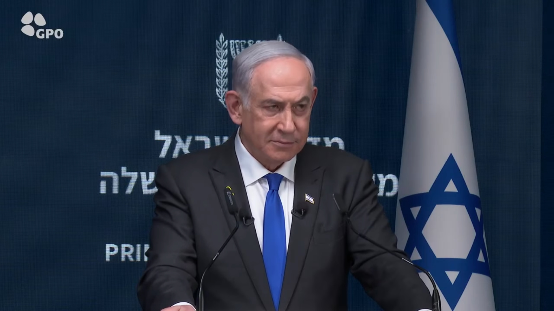 對於6名人質遭槍決，昨晚以色列總理納坦雅胡發聲致歉。（翻攝自Benjamin Netanyahu - בנימין נתניהו臉書）