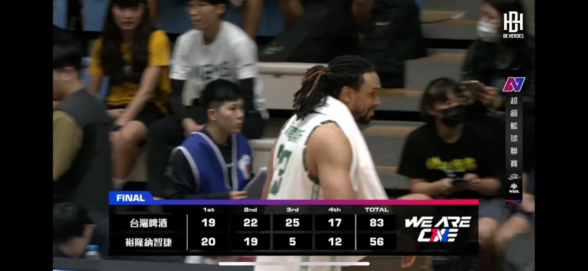 當天比賽裕隆在前2節與台啤得分相當接近,打完上半場只落後2分,但第3節,裕隆卻出現了各種離譜失誤、場上球員各種低級失誤。(擷取SBL網站)