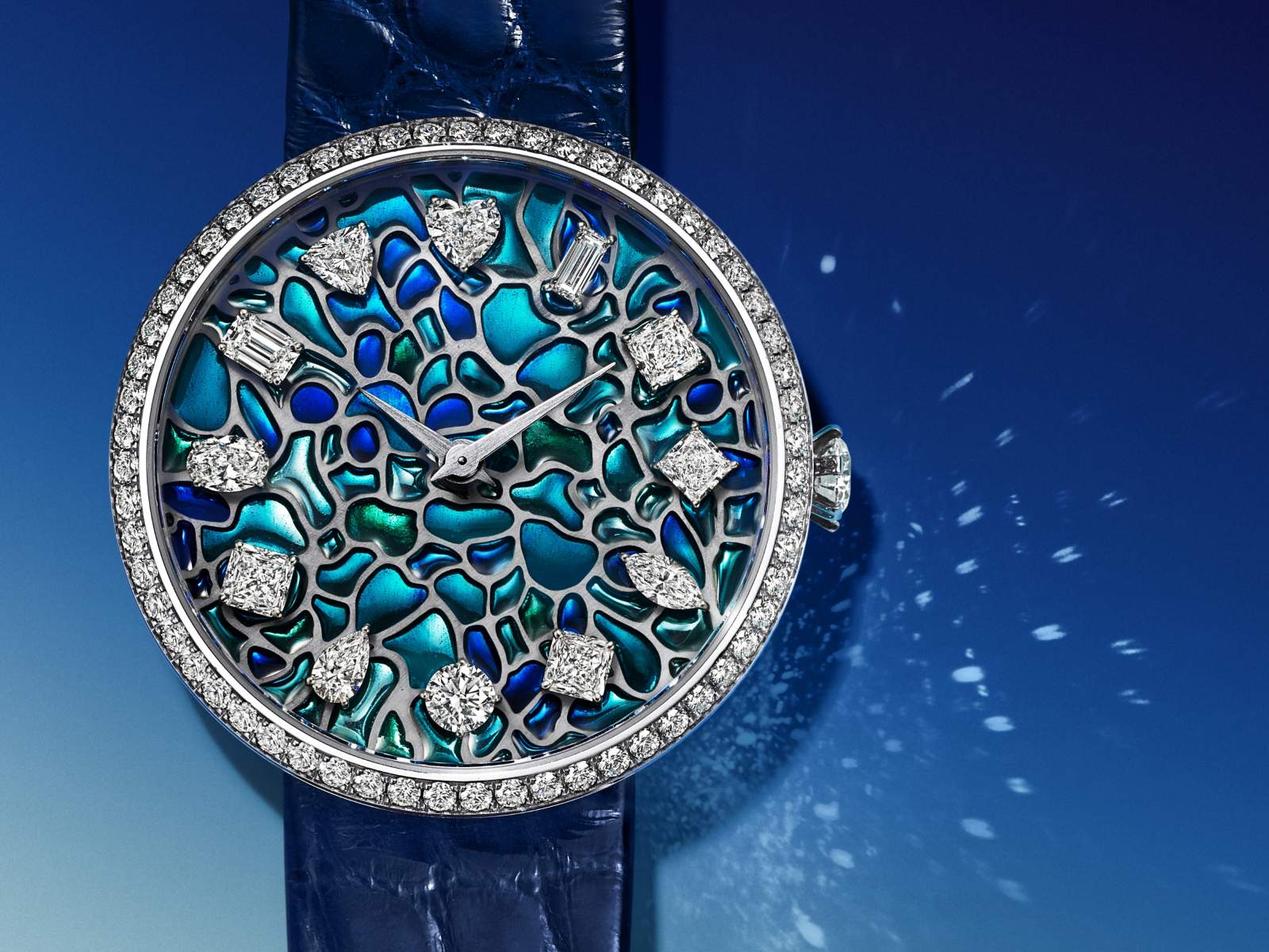 Tiffany & Co. 向歷史致敬，發表 Tiffany Eternity 系列 Wisteria 紫藤花腕錶。