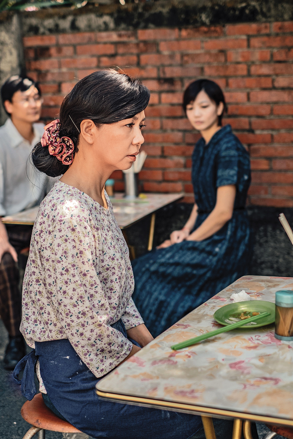 于子育在電影《孤味》扮演林秀英的年輕時代,讓她的「國民媽媽」形象深入人心。(威視電影提供)