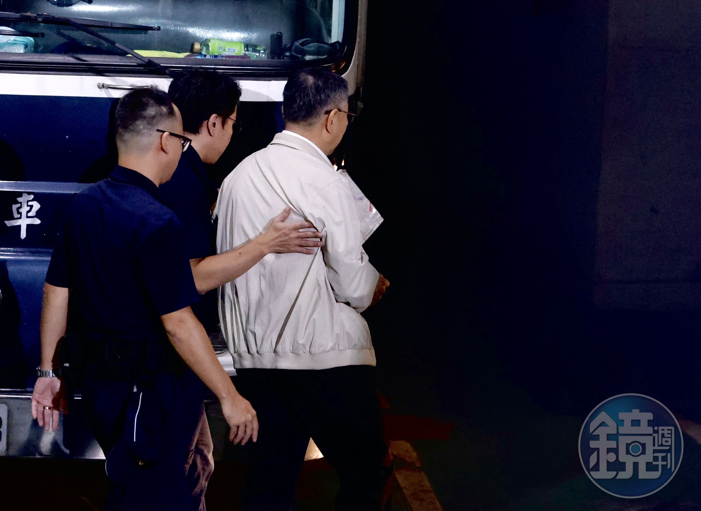 柯文哲遭羈押禁見。