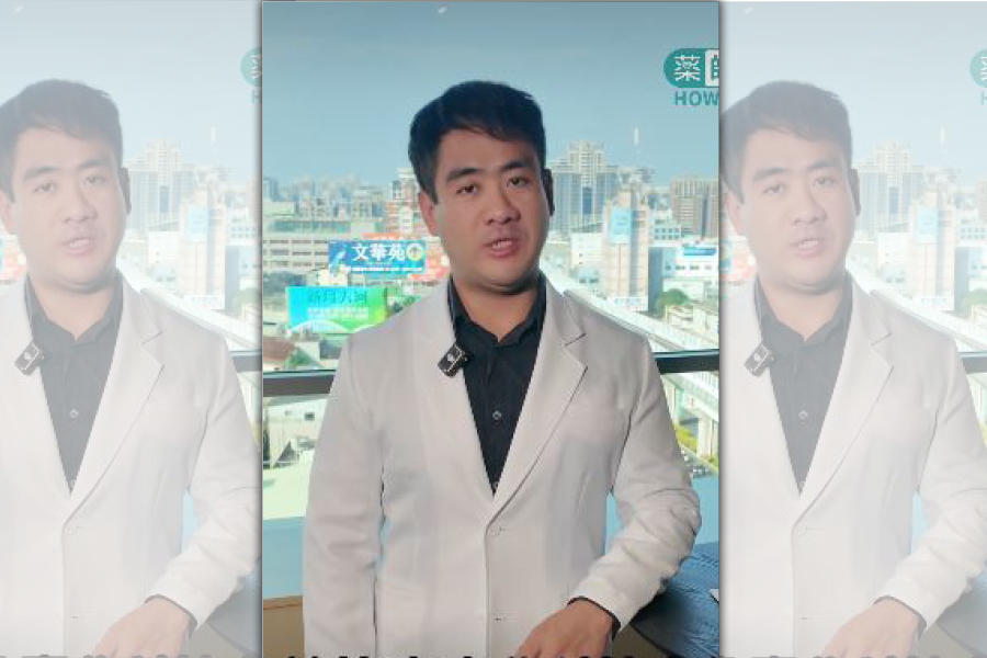 台北醫學大學藥學系系友會理事長、藥師陳澤鈞拍片呼籲彰化縣府停止在彰化二林興建火葬場。