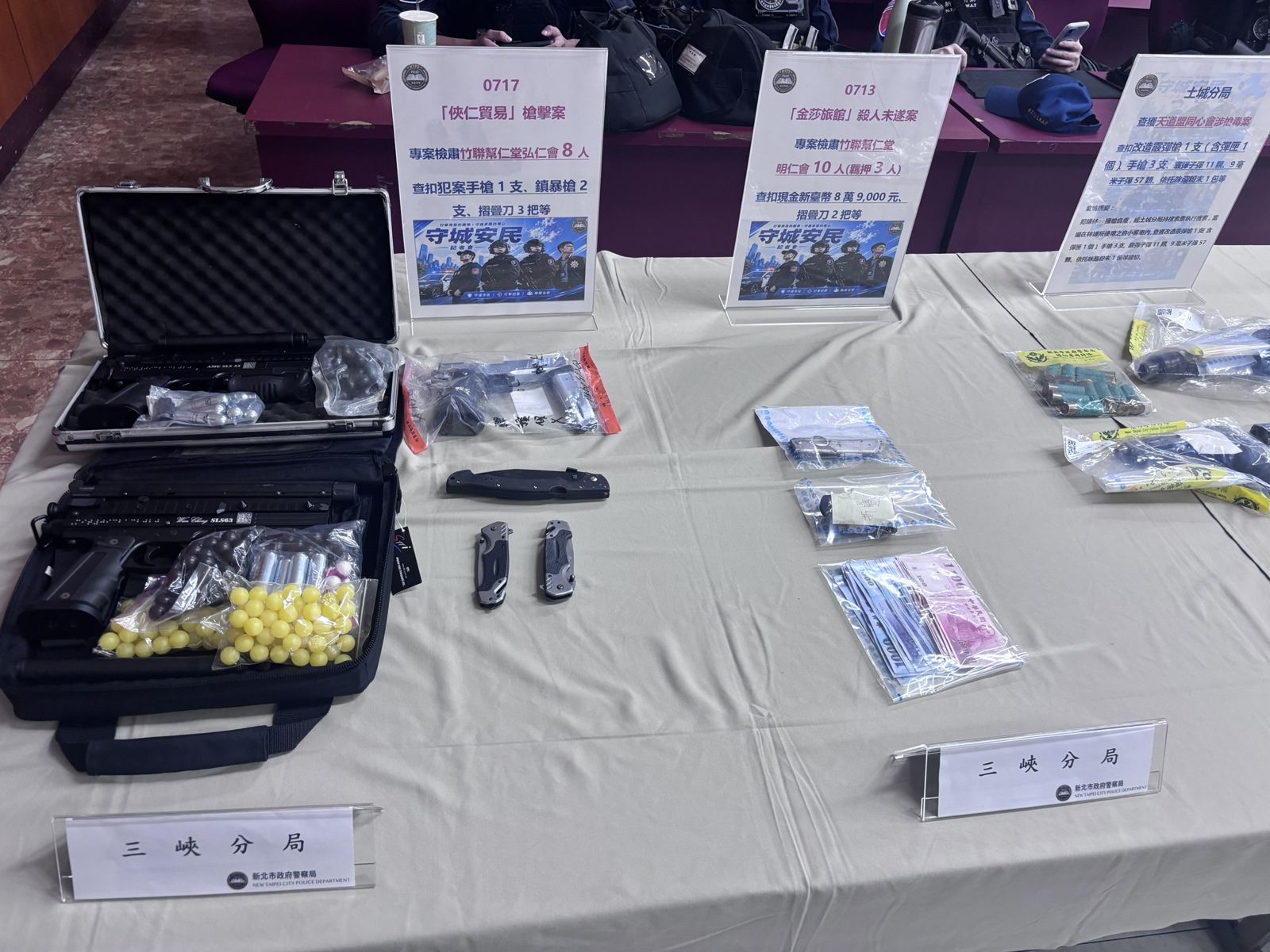 新北警守城安民強勢掃黑 侯友宜挺預算購AI科偵裝備護治安