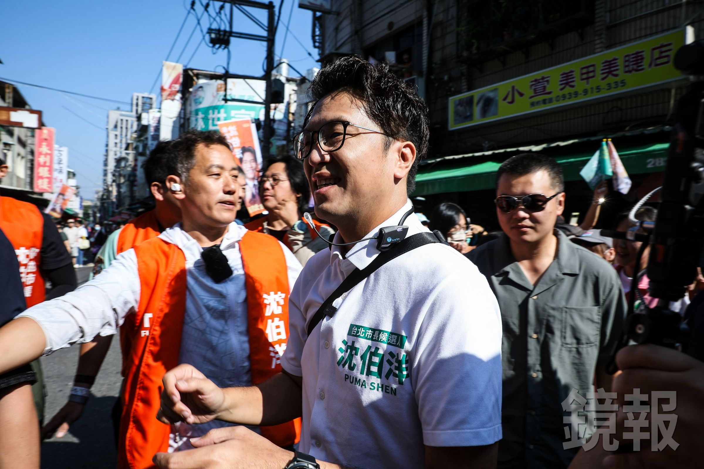 沈伯洋自爆國中時期曾拿椅子砸同學？昔日同窗揭穿當年真相。（鏡報鄒保祥）
