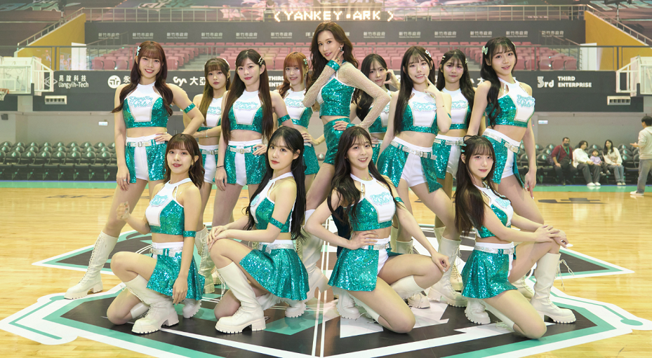 洋基工程主場首戰邀志玲姐姐熱舞開場 。（洋基工程職業籃球隊提供）