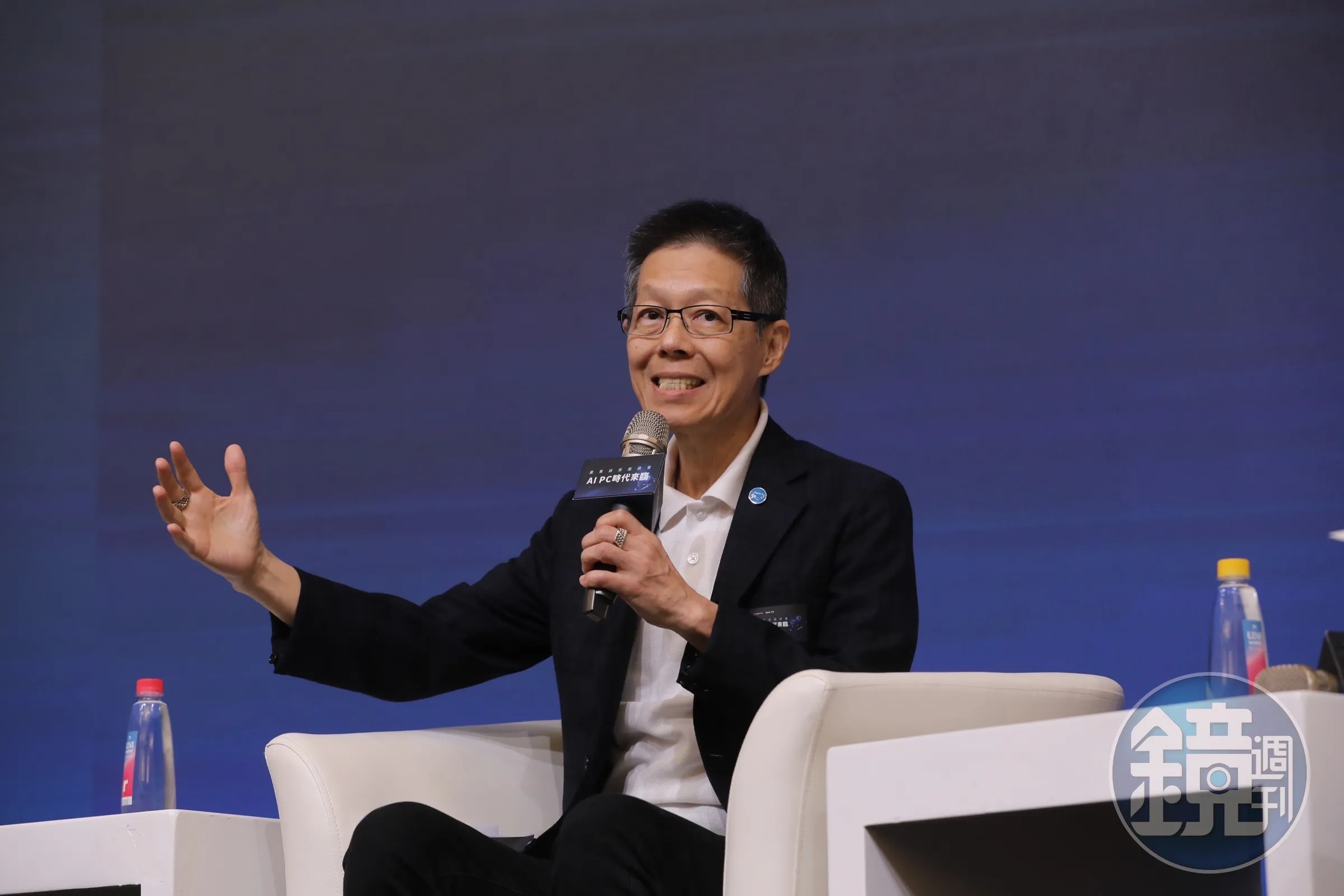 楊麒令持續看好AI發展，形容下半年「漸入佳境，只會更好」。（本刊資料照）