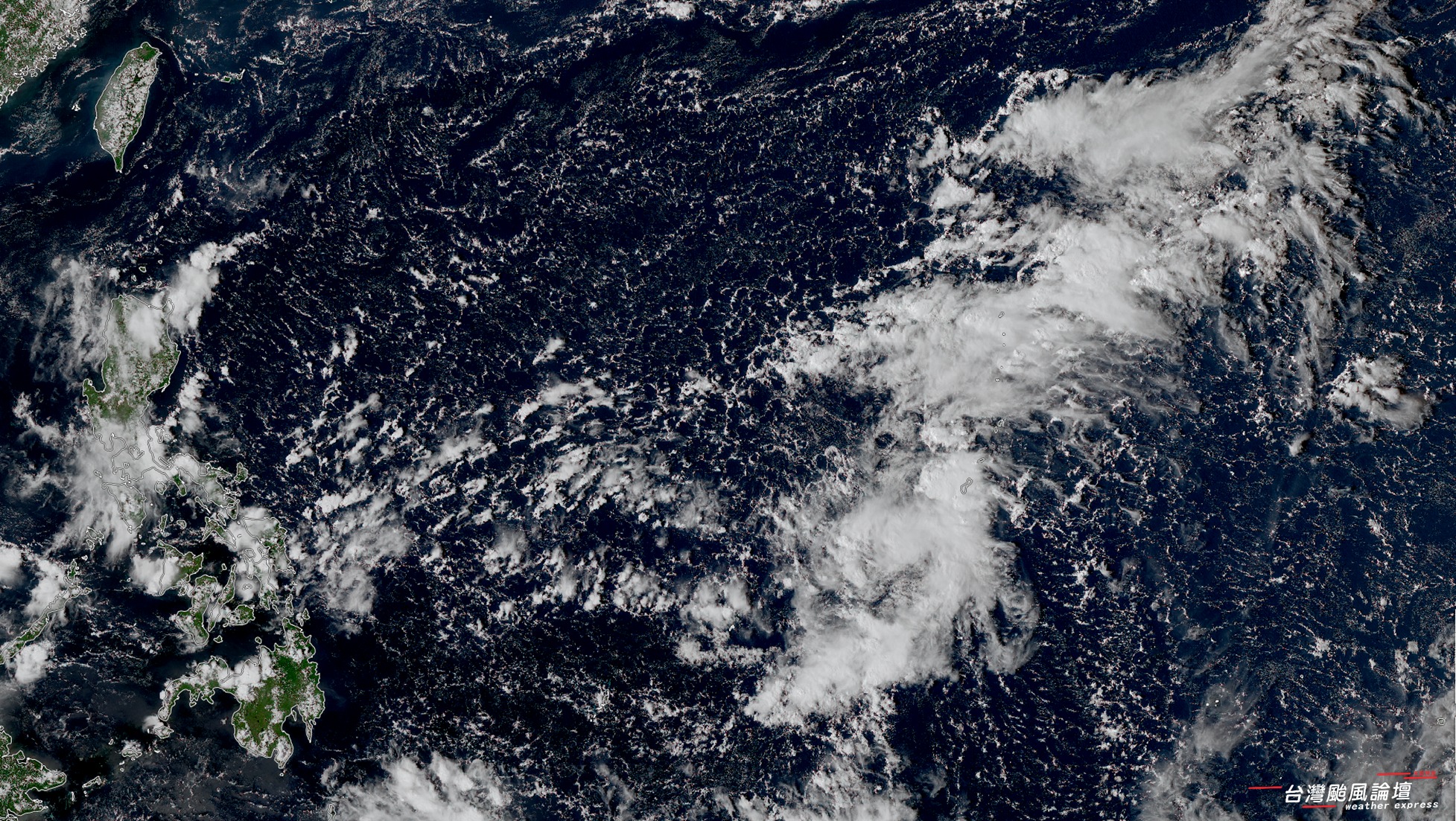 天氣粉專今po文，提到未來的風神颱風生成還需要一點時間整合。（翻攝臉書／台灣颱風論壇｜天氣特急）