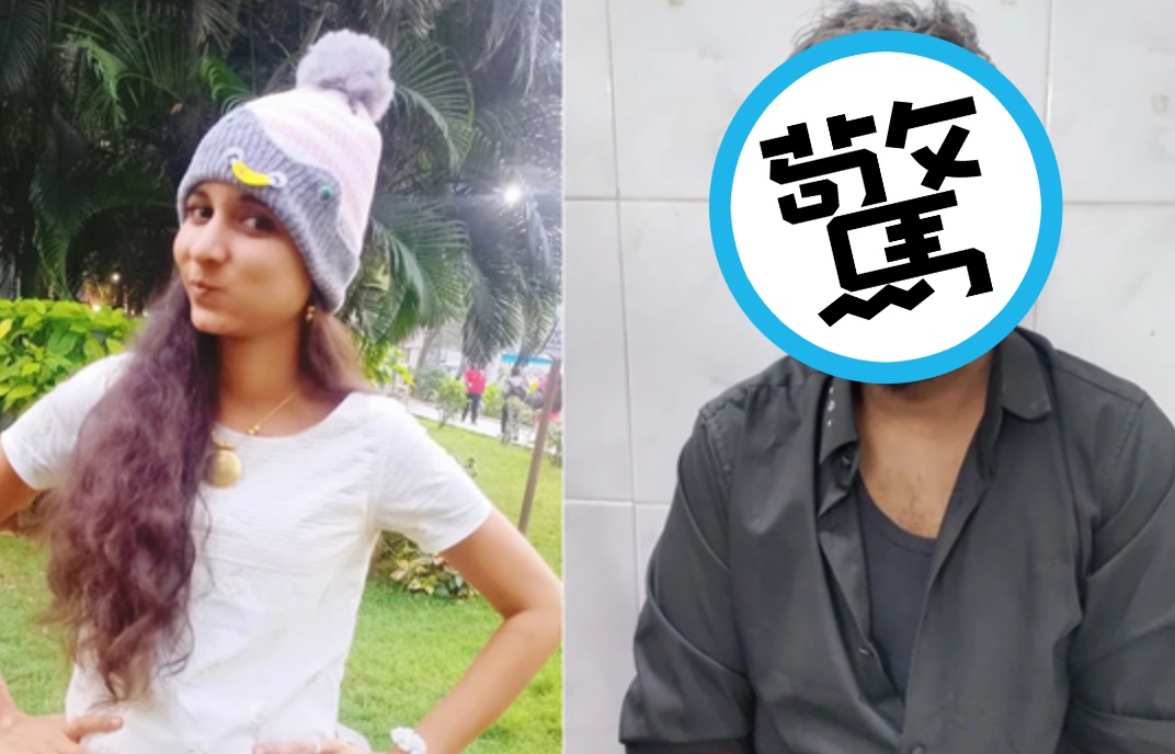 印度一名26歲女子慘遭殺害，凶嫌竟是她的高中閨密。（取自X，左為死者南迪妮，右為凶嫌維崔馬倫）