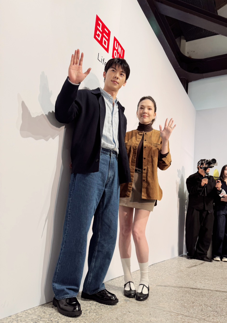 許瑋甯和許光漢一起擔任品牌十五週年大使。