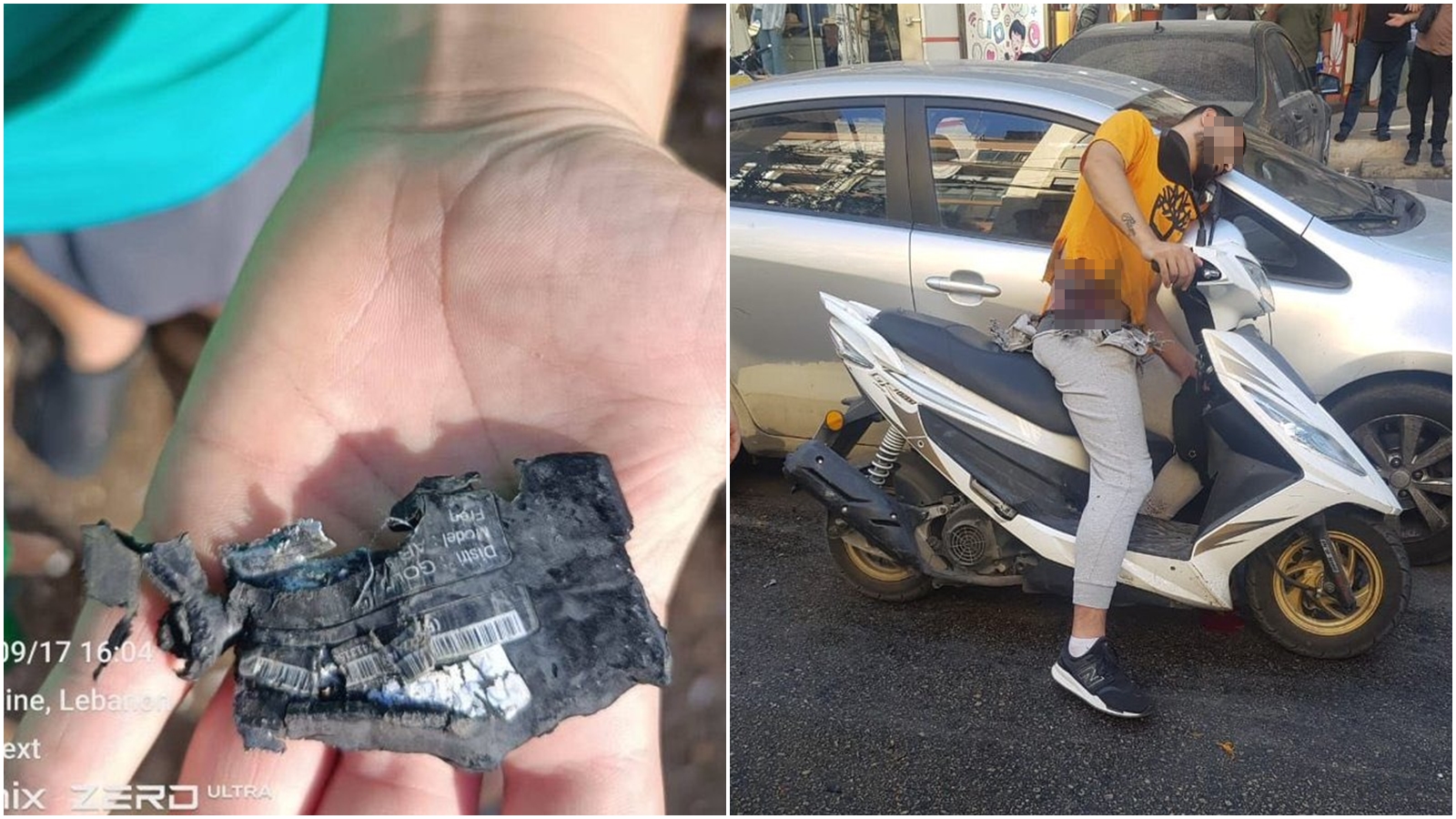 黎巴嫩於當地時間17日下午發生大規模呼叫器爆炸事件，造成近3,000死傷。（翻攝自X@TPV_John、@AlertasMundial）