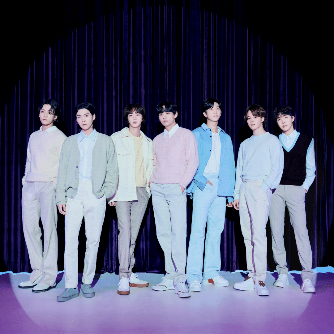 BTS防彈少年團全員退伍後,粉絲超期待新專輯。(翻攝BTS X)