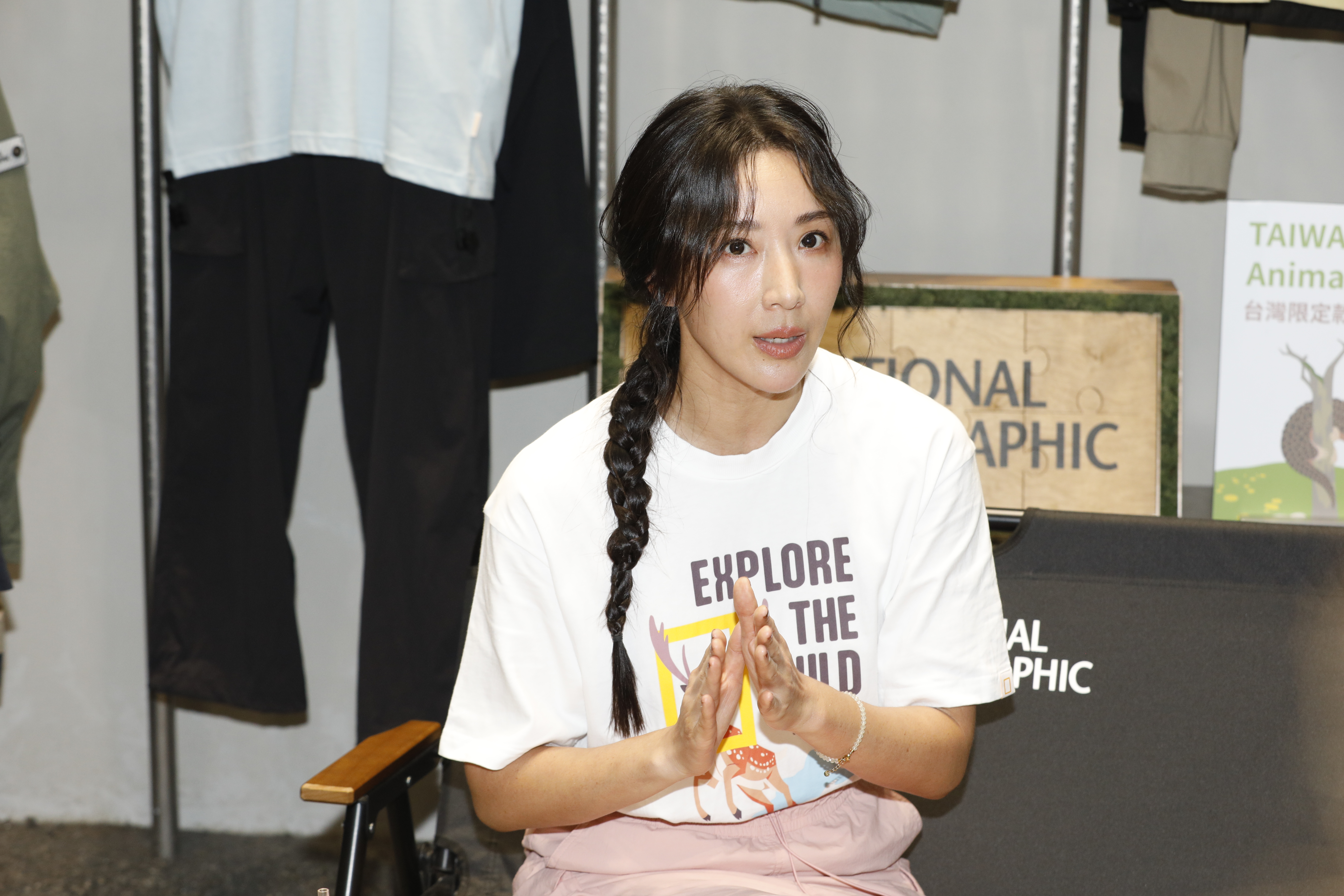 隋棠今出席世界地球日活動。