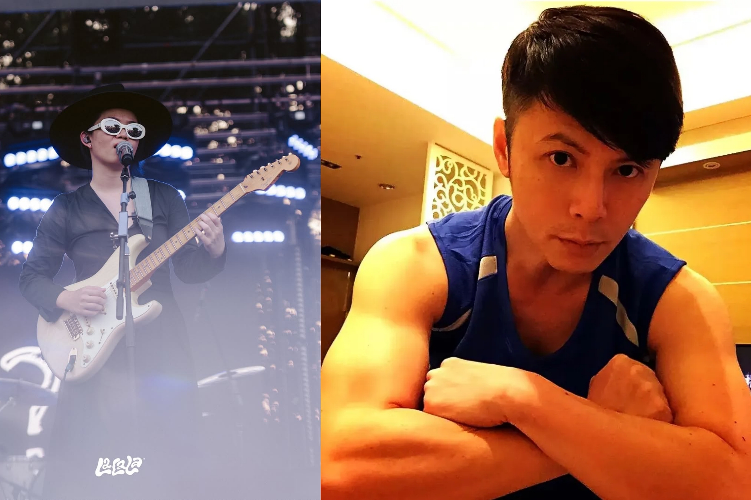 江祖平控訴前男友龔益霆下藥性侵，事件延燒演藝圈，壞特?te、簡家瑋（右）等多位藝人對此發聲。（翻攝網路）