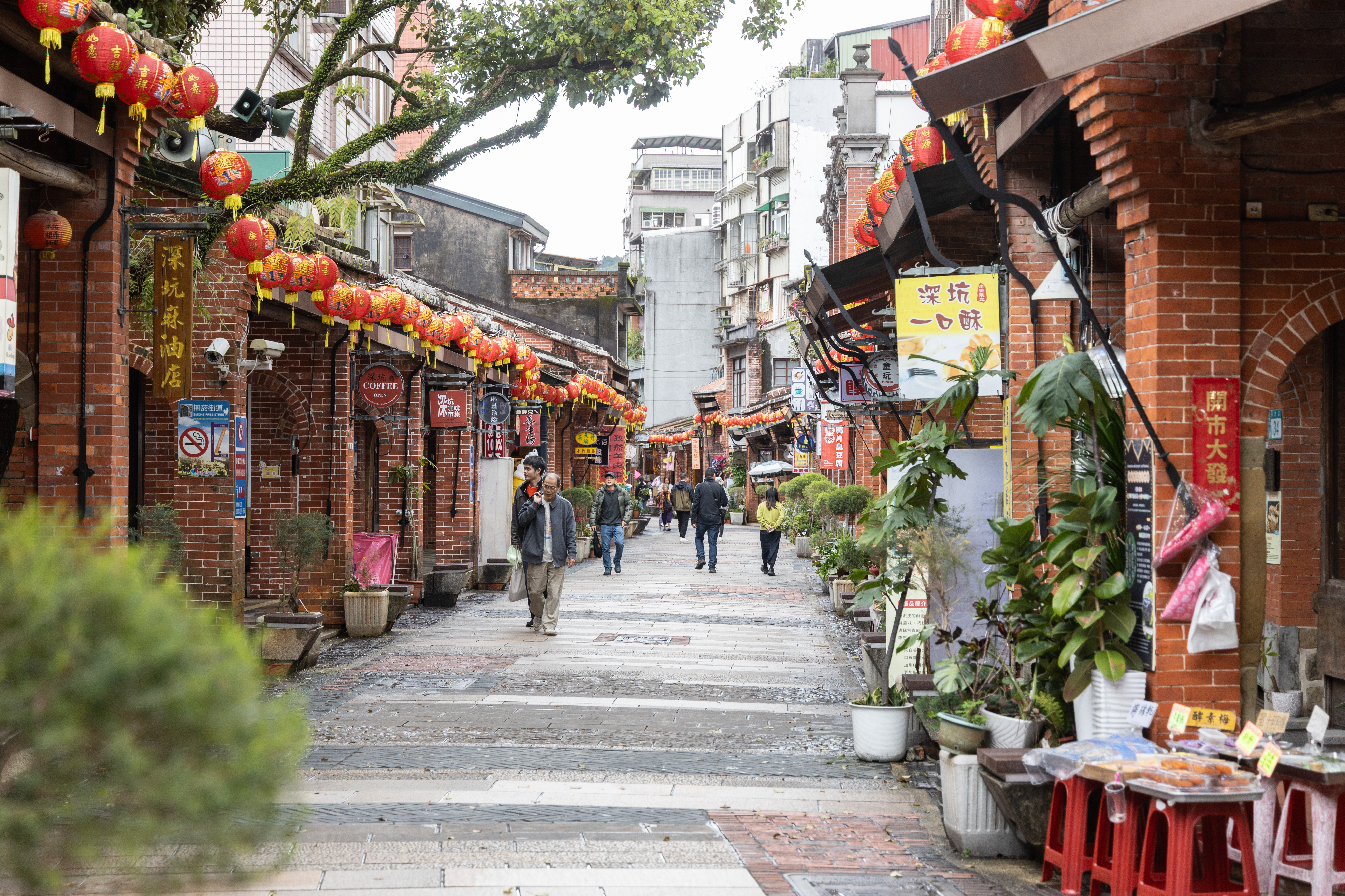 深坑是台灣茶文化的重要發源地,最早種茶的記錄可追溯到乾隆42年(西元1777年),當然要喝杯好茶再走。