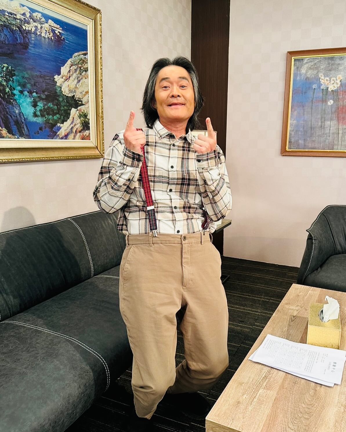 江國賓大轉戲路,搞怪自己覺得很好玩,(三立提供)
