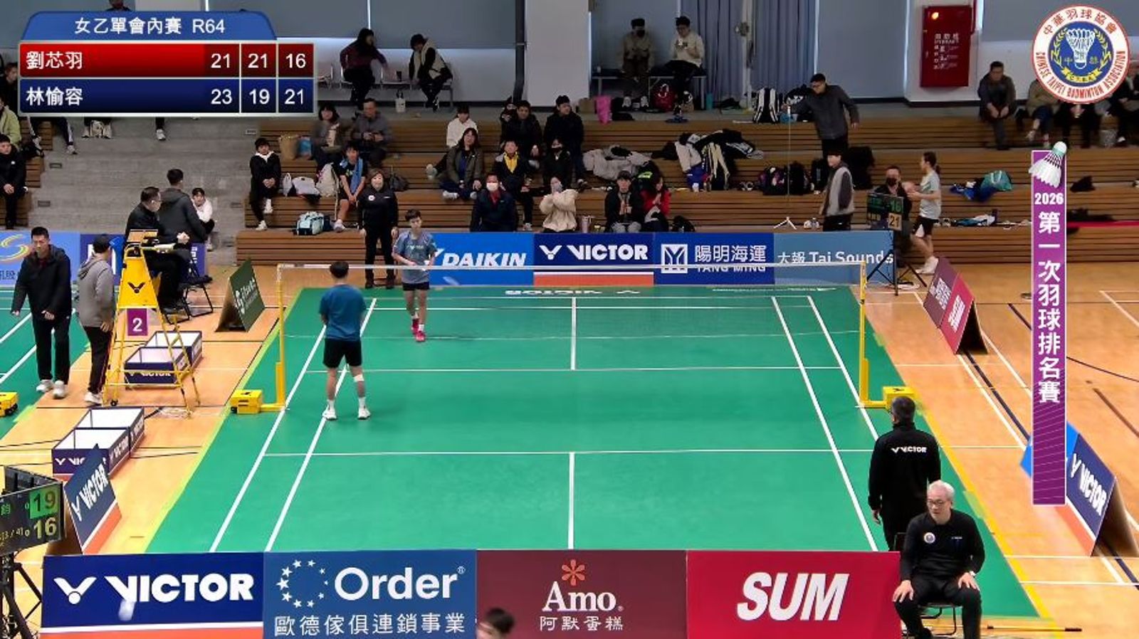 小戴接班人!小六劉芯羽對決台體大選手飲恨 網看球技狂讚:台灣新希望