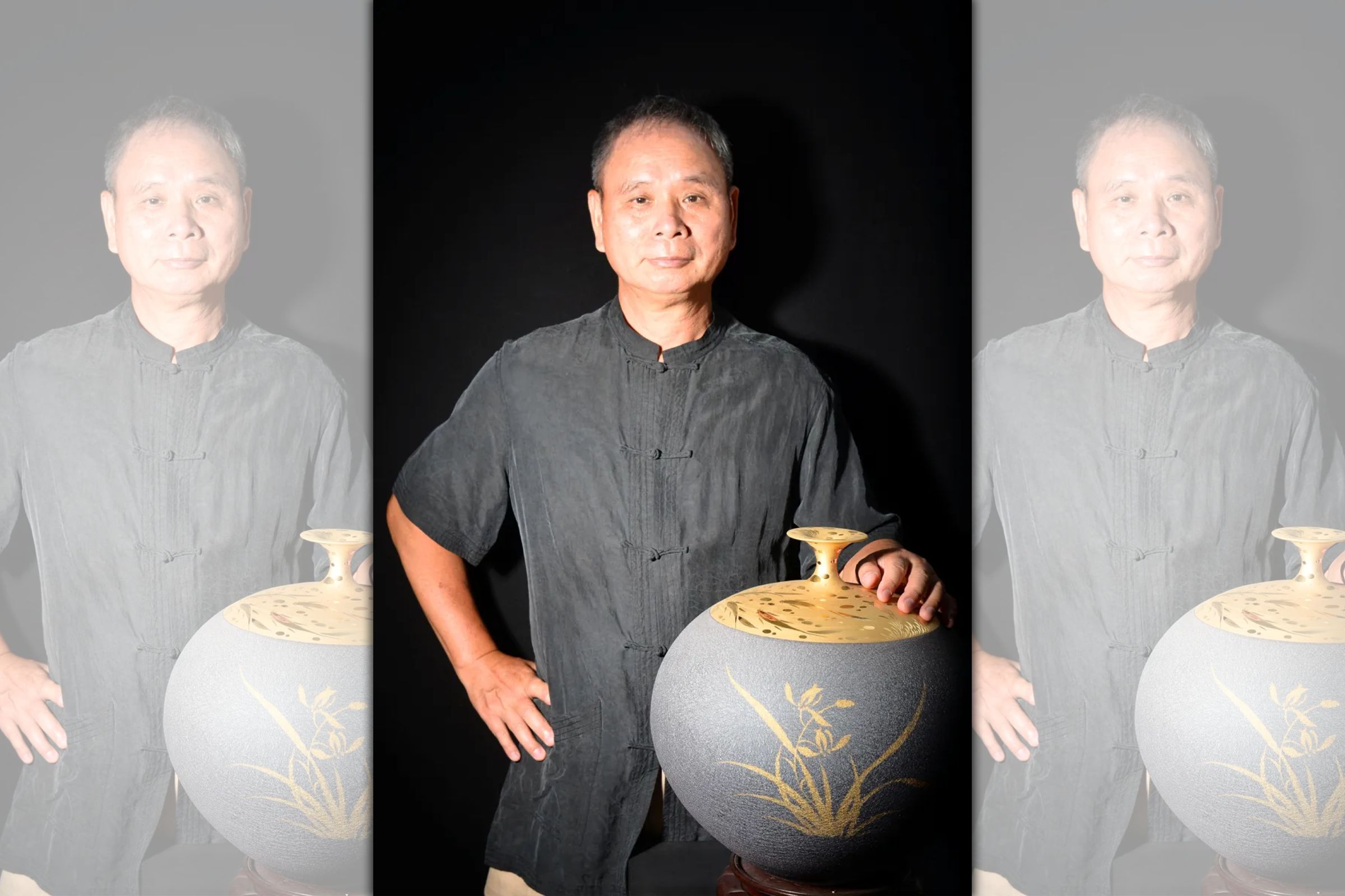 去年國家工藝成就獎得主許朝宗,被批作品曾抄襲,德不配位。(翻攝臺灣工藝研發中心官網)