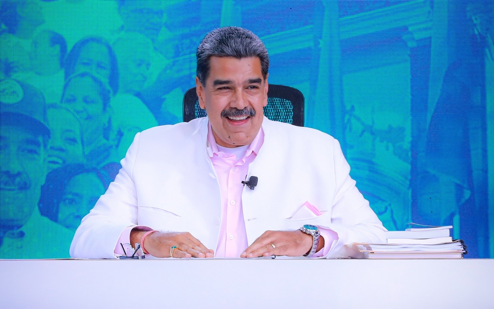 美國政府8月7日宣布將懸賞金翻倍至14.9億，以逮捕委內瑞拉總統馬杜洛，並指控馬杜洛是全球最大毒梟之一。（翻攝自臉書@Nicolás Maduro）