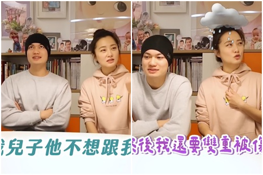 女星趙小橋2016年嫁給劉亮佐，加上繼子，育有一雙兒女。（翻攝自趙小僑女人說YouTube）