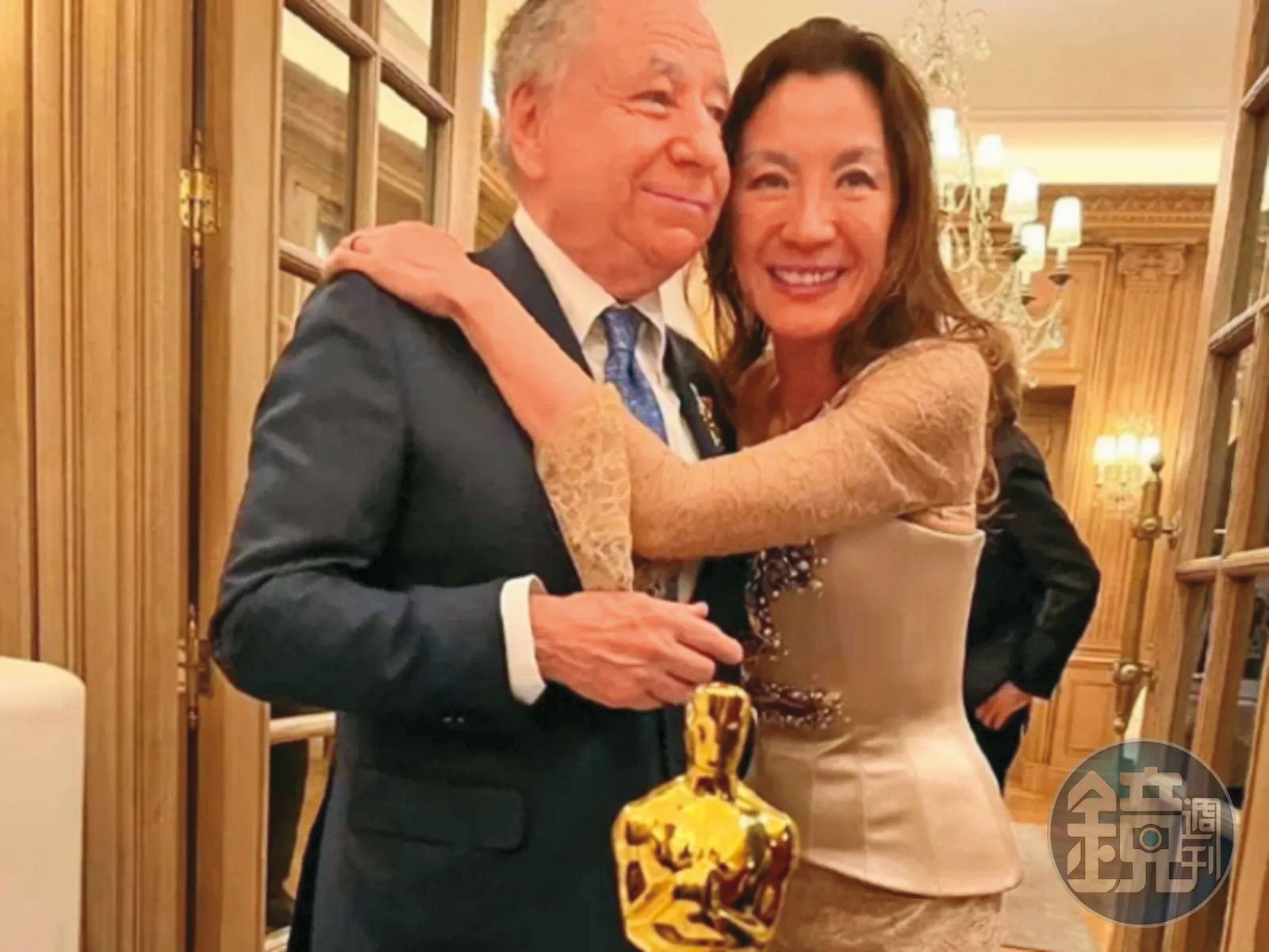 楊紫瓊和尚陶德訂婚長達19年多次推拒，直到奧斯卡影后加冕後才正式完婚。（楊紫瓊IG）