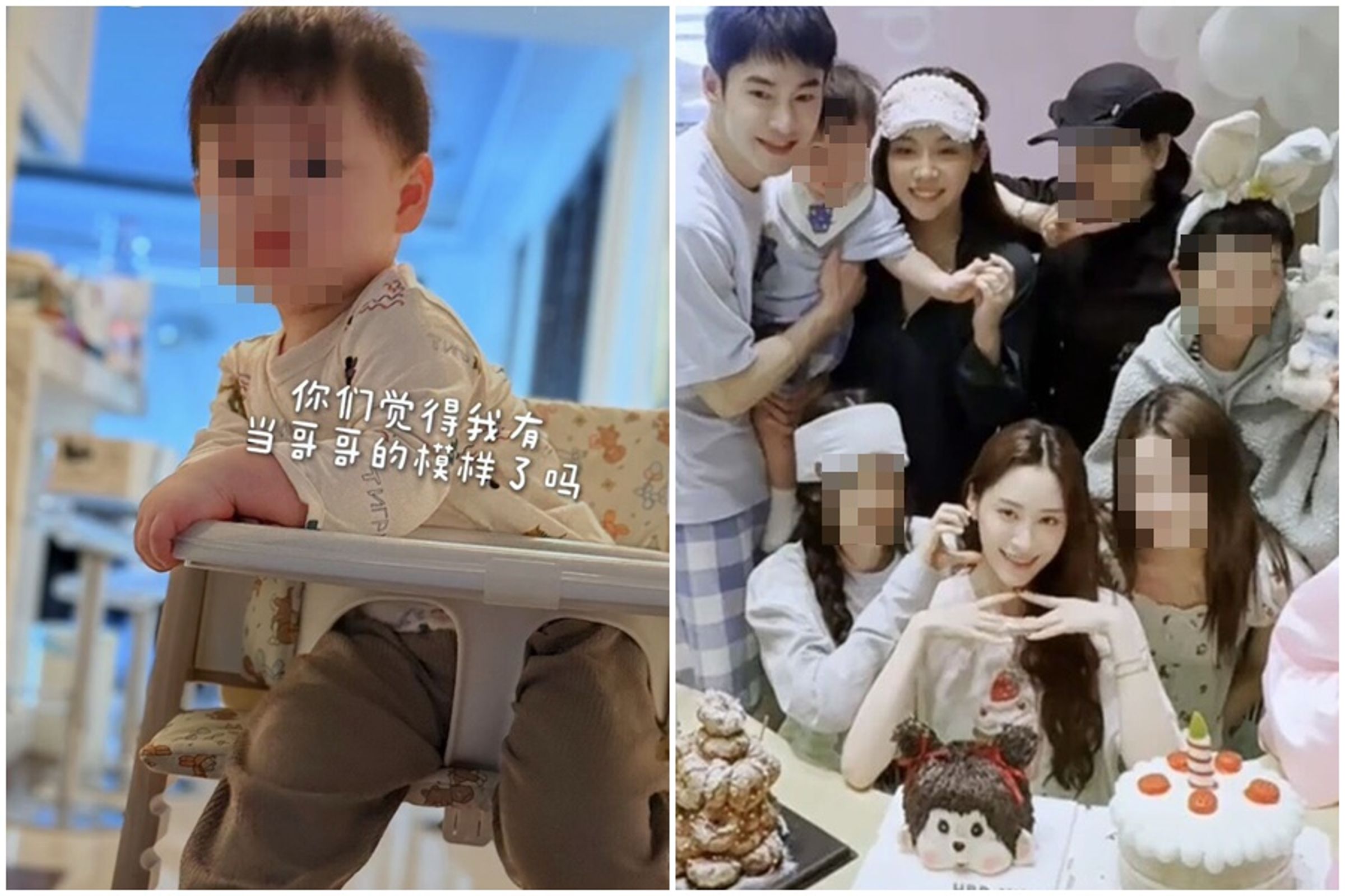 星二代歐陽妮妮與演員張書豪2024年宣布結婚,傳出先上車後補票,(翻攝自抖音@歐陽妮妮)