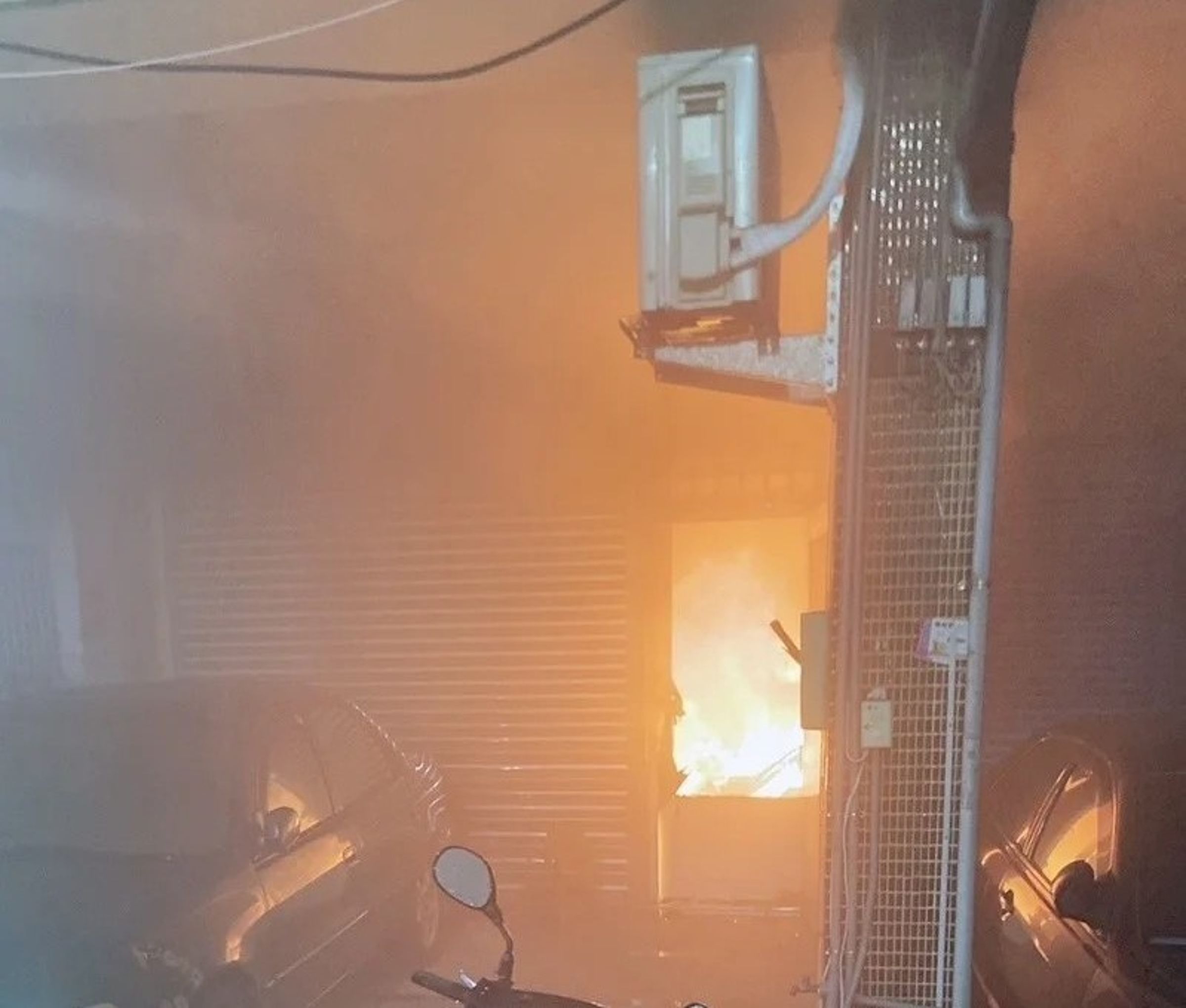 彰化市福全街民宅兩死火警,初步勘驗,不排除電氣因素釀災。(消防局提供)
