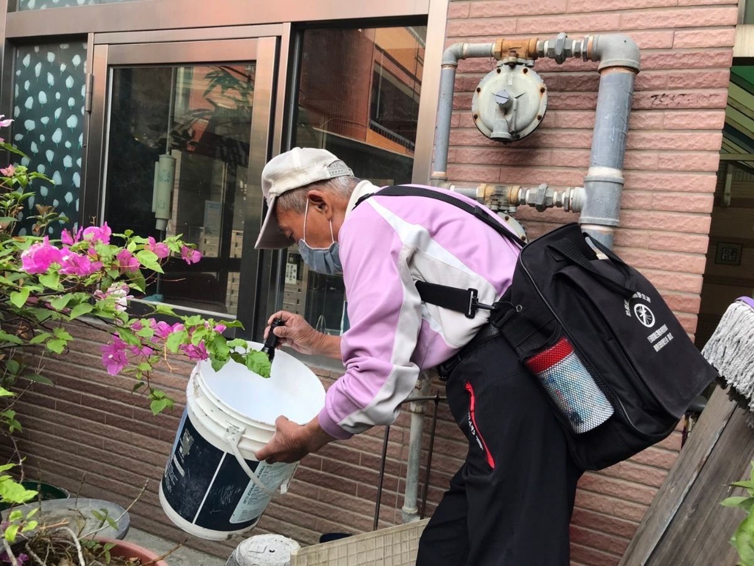 台南市衛生局說明,自4月1日起,民眾如未主動清除積水容器,導致積水處孳生病媒蚊幼蟲(孑孓)時,一經查獲將開罰。(台南市政府衛生局提供)