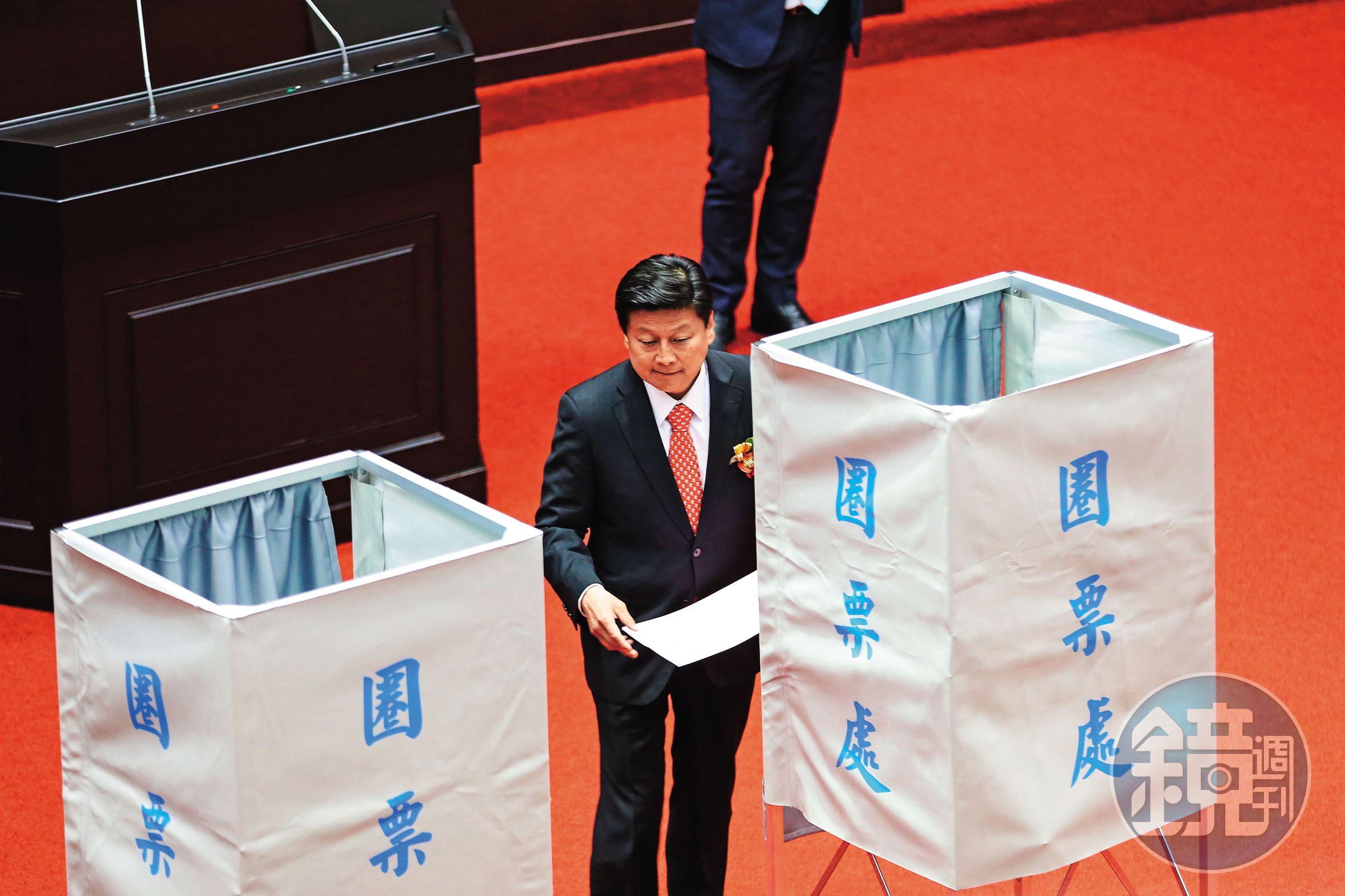 立法院長選舉並不像地方議長選舉採記名投票,立委投給誰僅自己知道。