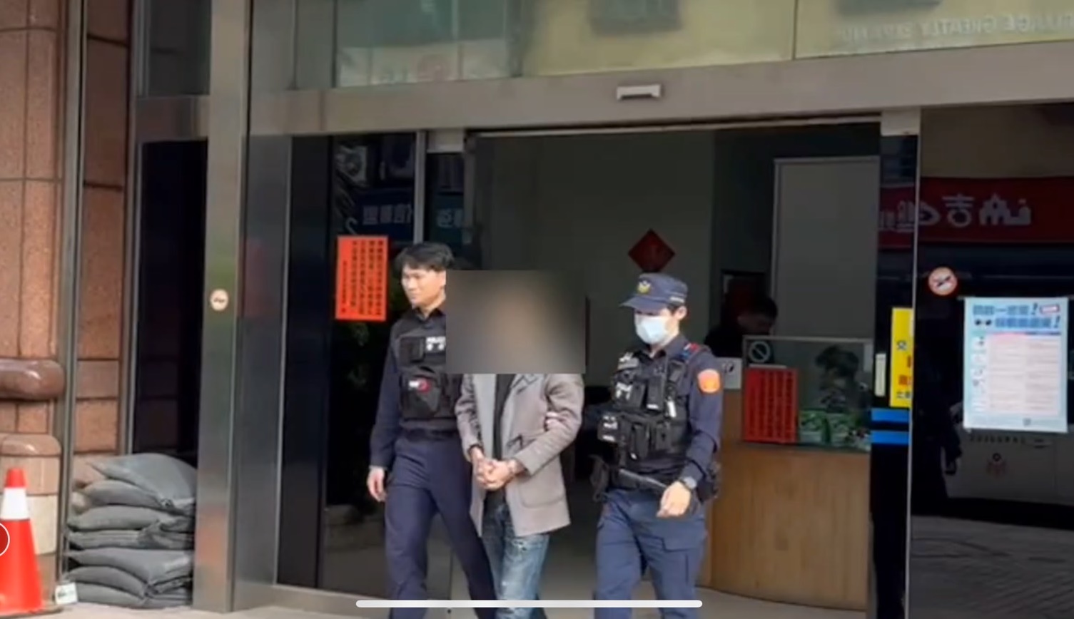 警方訊後將許男依毀損罪送辦。（翻攝畫面）